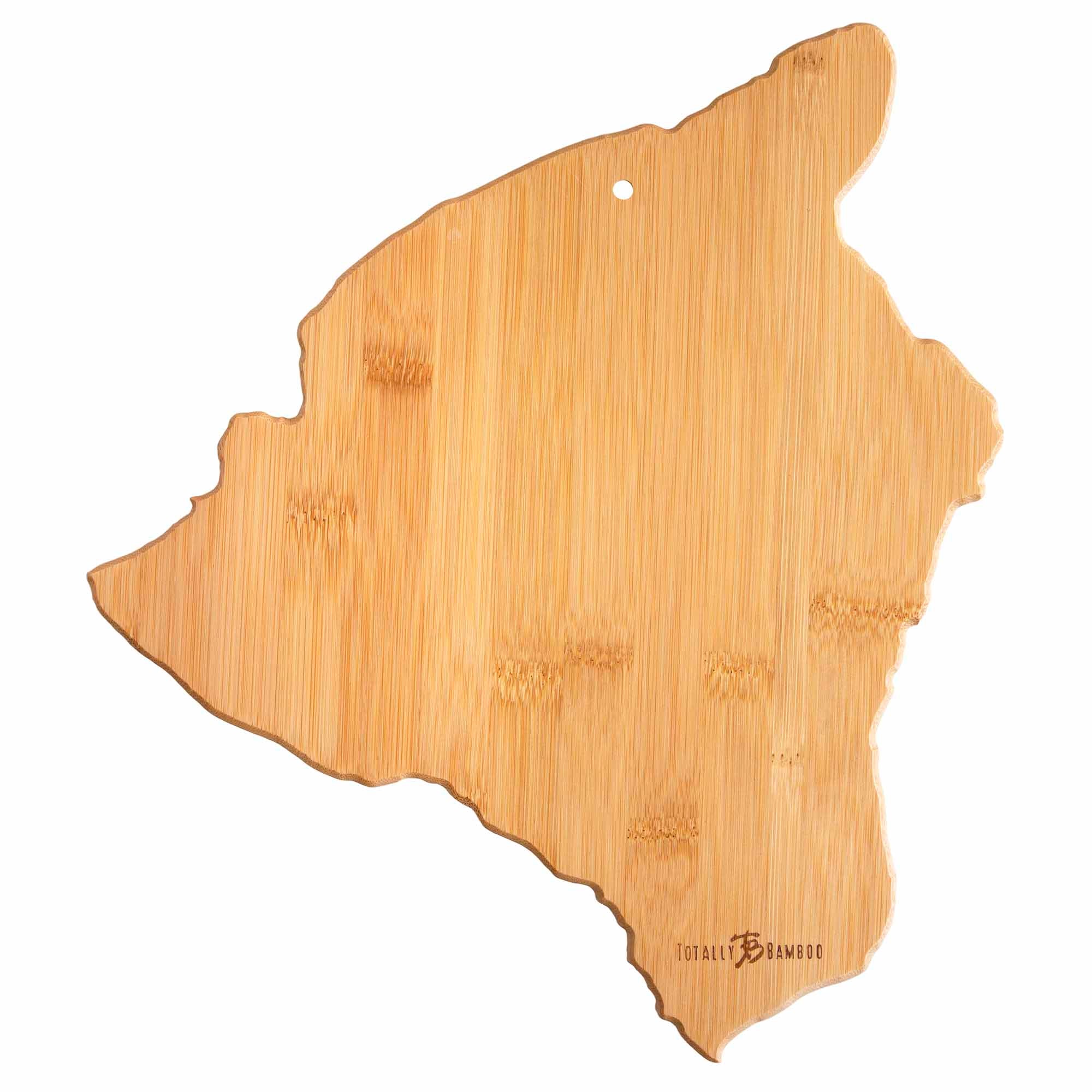 Hawaiian-Themed Wooden Cutting Board 13.25 x 11.5 Inches - Perfect for Tropical Kitchen Decor & Serving Charcuterie, Fruits, and Appetizers