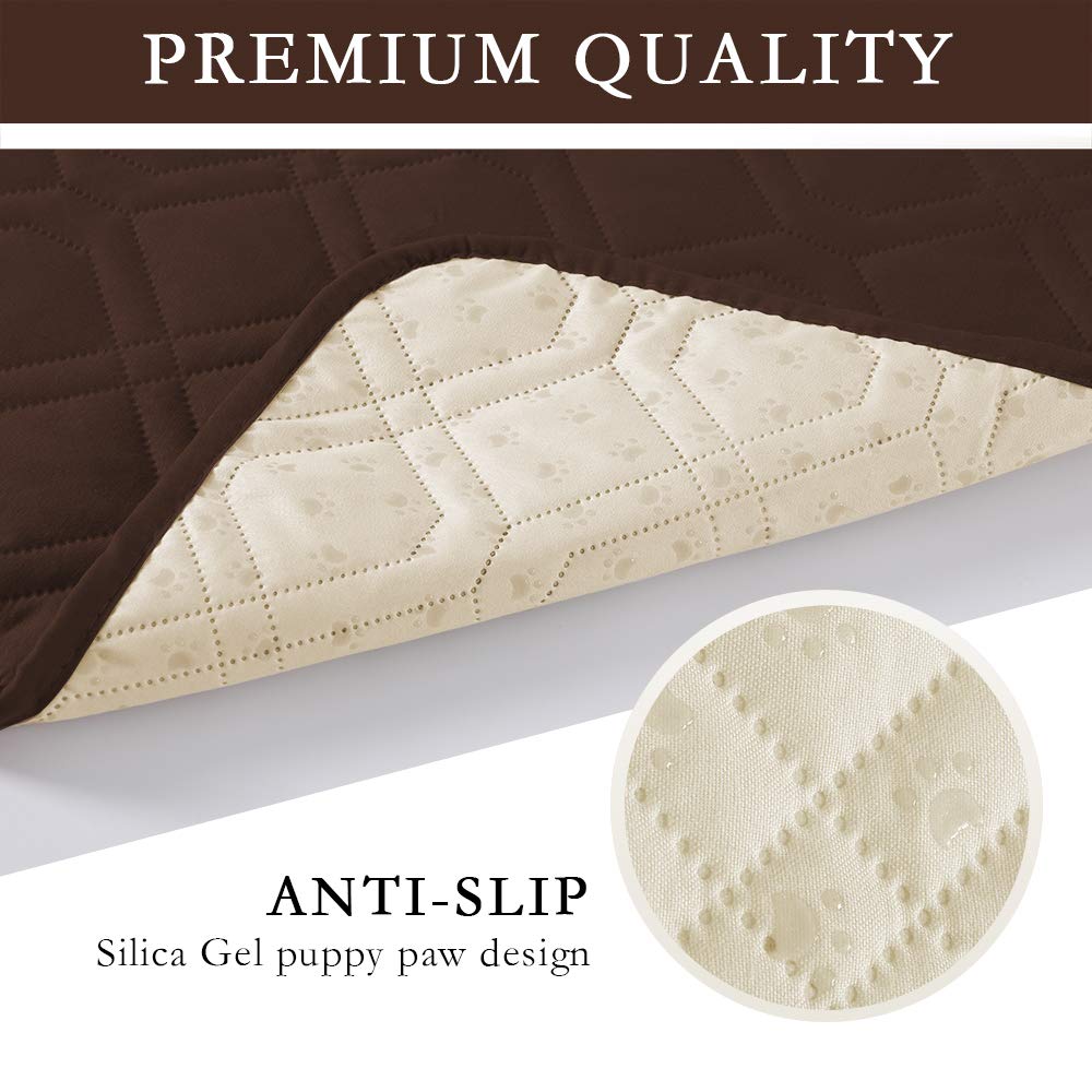 **SUNNYTEX Waterproof Dog Bed Cover - Non-Slip Pet Mat for Couch, Sofa & Furniture Protection - Durable Pet Blanket for Indoor & Outdoor Use**