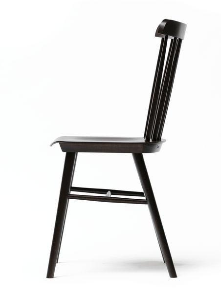 Ironica Bentwood Side Chair by Ton - Modern Wooden Dining Chair for Kitchen, Restaurant & Office - Ergonomic Design & Comfortable Seating