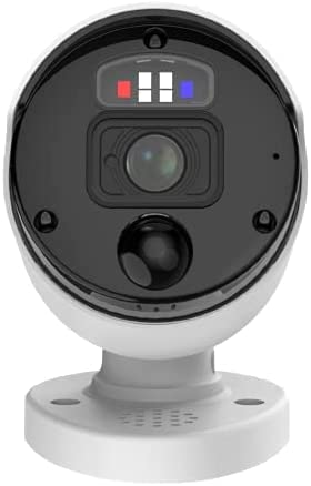 Swann 4K Enforcer™ IP Bullet Security Camera 2 Pack NHD-900BE with Adjustable Red & Blue LED Lights, Built-in Spotlights & Siren - Compatible with Select NVRs for Home & Business Surveillance