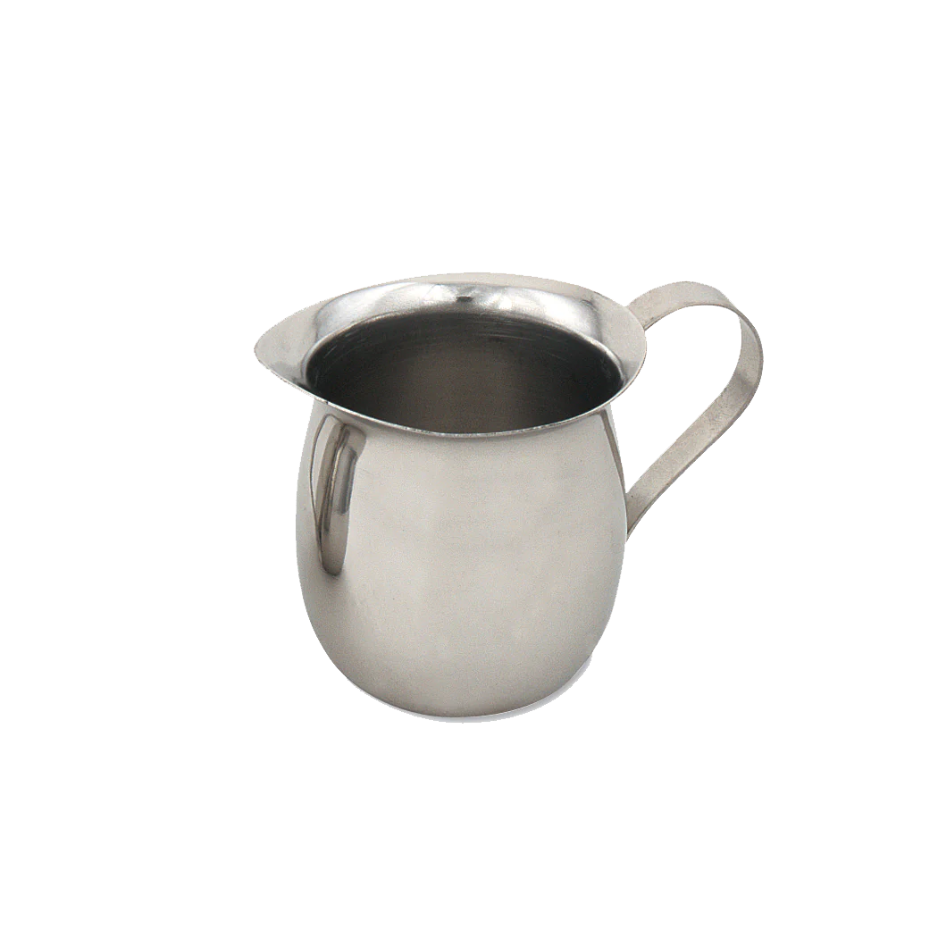 Stainless Steel Browne 3 Oz Bell Creamer - Perfect for Coffee, Tea & Milk Pouring at Home, Cafes & Restaurants