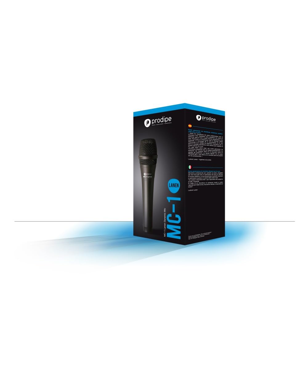MC-1 Professional Dynamic Microphone for Podcasting, Streaming & Studio Recording - XLR Cardioid Mic with High-Quality Sound for Content Creators & Musicians