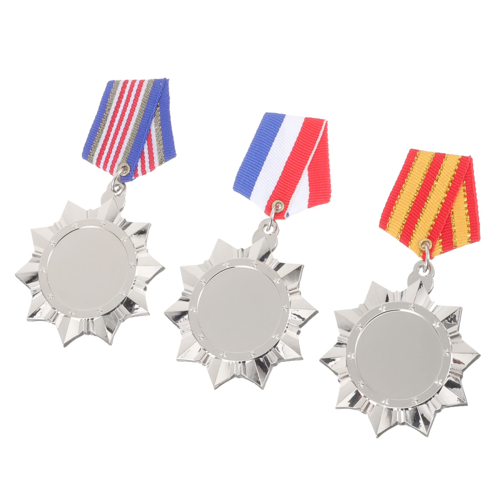 Toddmomy 2 Sets Kids Medal Pins - Fashion Brooches for Party Games, Awards & Lapel Decor (3pcs*2) - Perfect for School Events, Sports Competitions & Birthday Celebrations