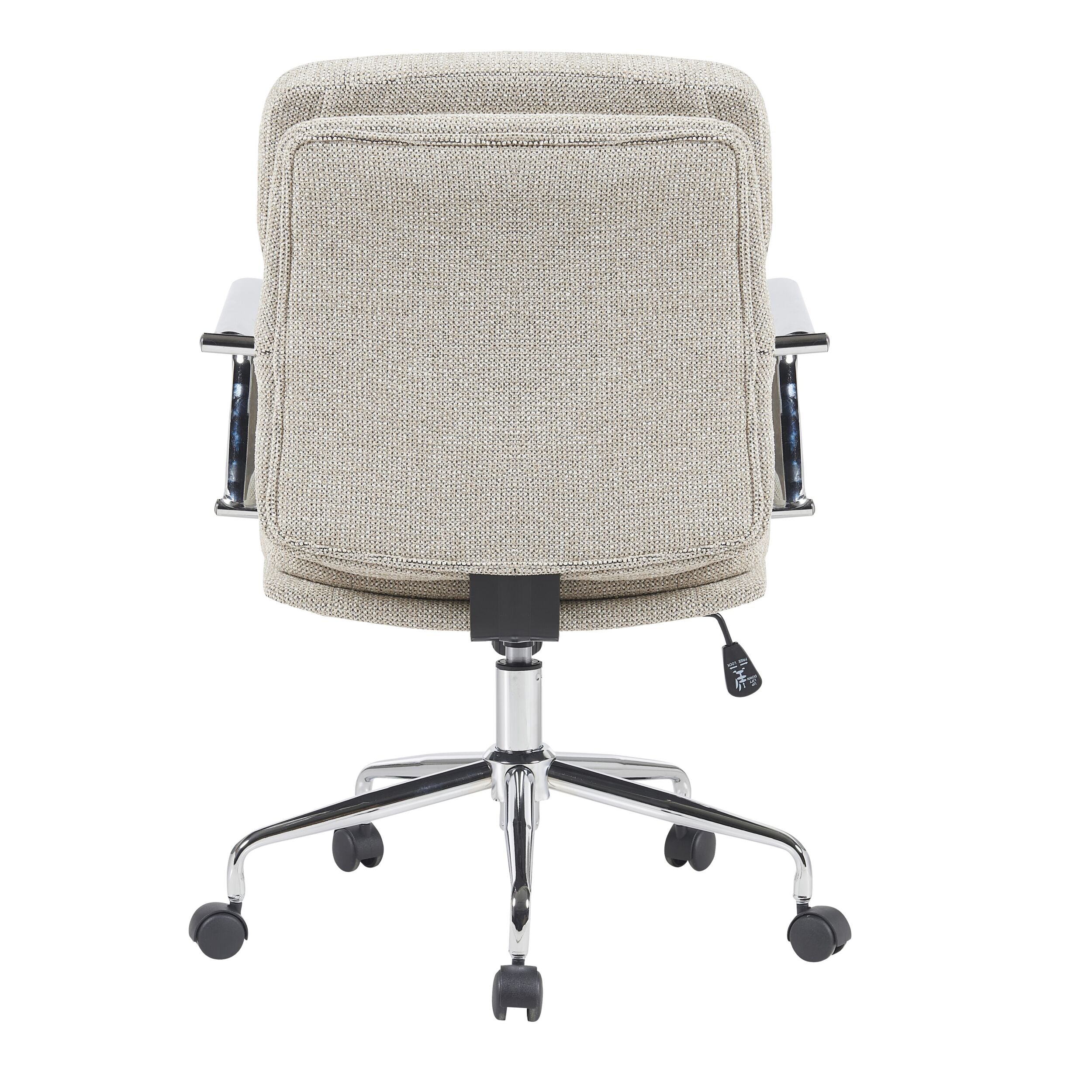 Premium Archie Desk Chair in Natural Wood Finish - Ergonomic Office Chair for Home & Workspaces - Ideal for Studying, Working & Gaming