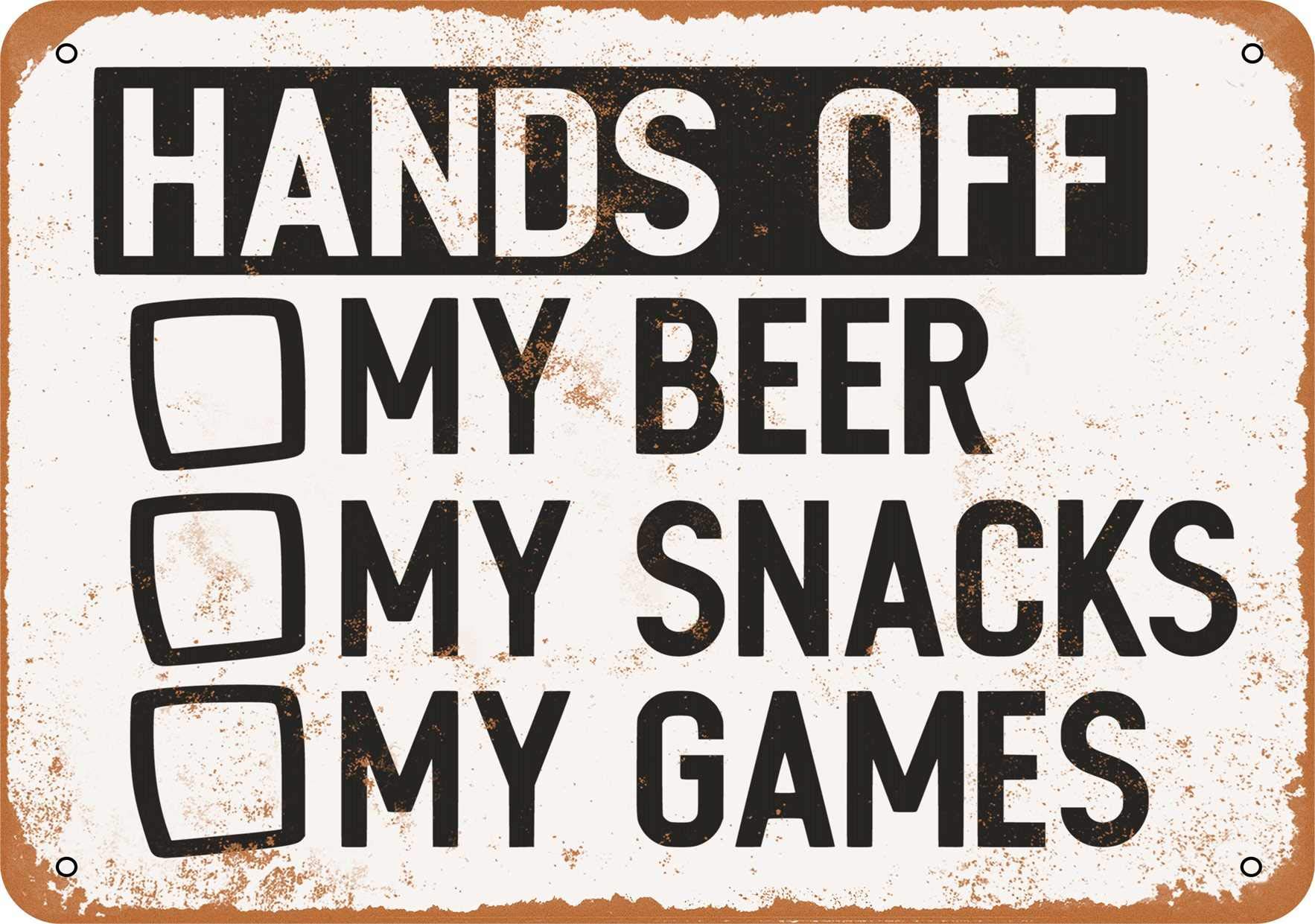 Vintage 9x12 Metal Sign - 