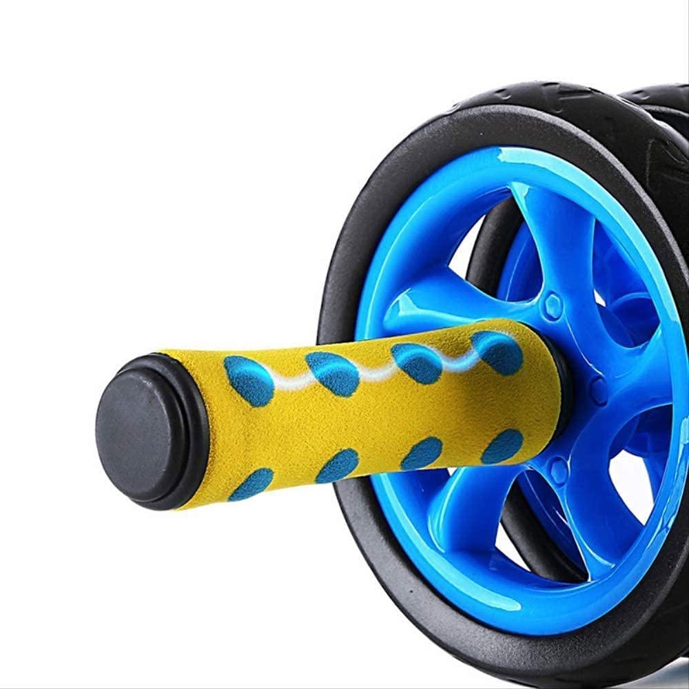 AB Double Wheel Roller - Core Strengthening Abdominal Exercise Equipment for Home Gym - Durable Ab Wheel for Full Body Workout - Perfect for Abs Training, Strength Building & Fitness Routines at Home