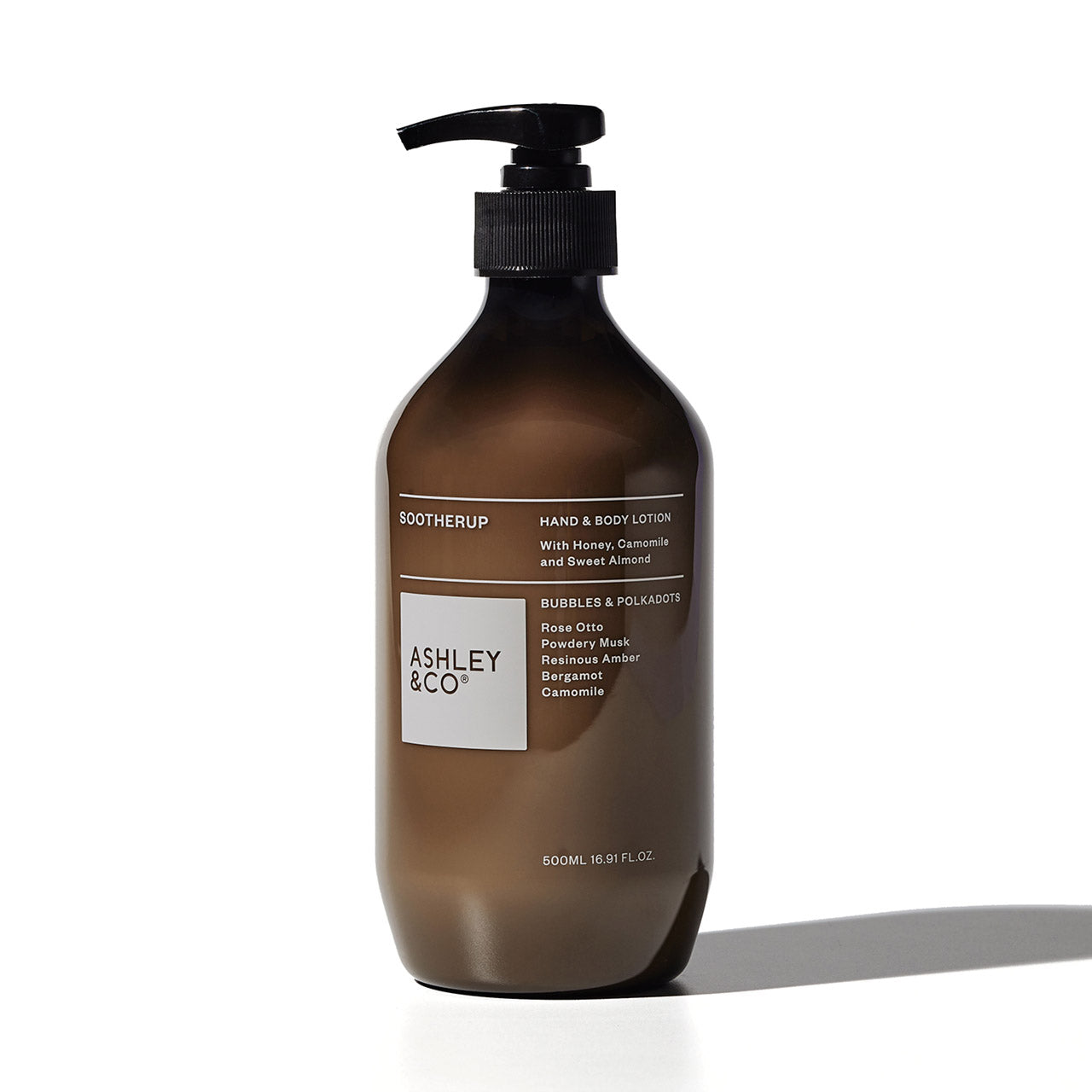 SootherUp Hand & Body Lotion for Dry Skin - 500ml Moisturizing Cream with Bubbles & Polkadots Design - Perfect for Daily Hydration & Gift Giving
