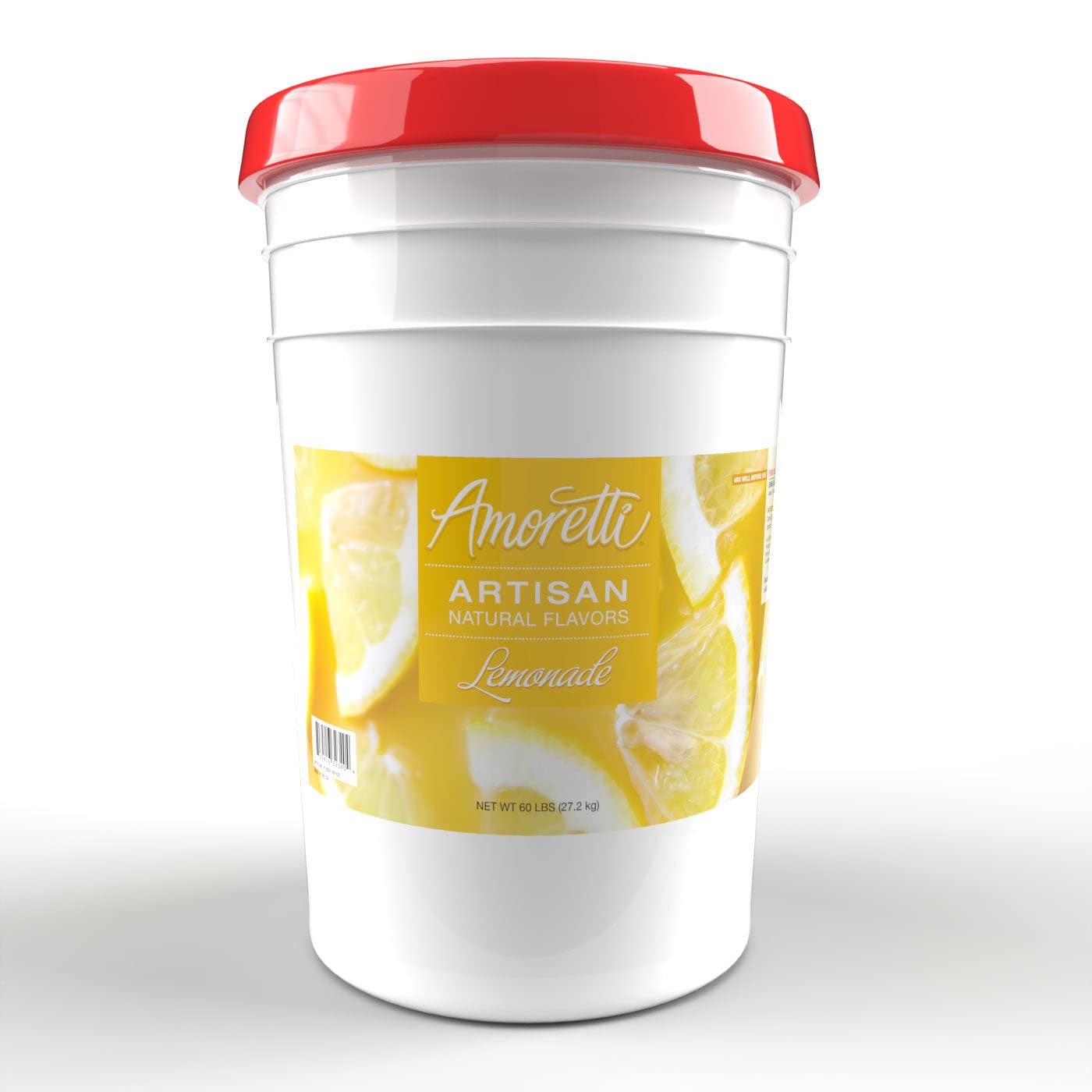 Amoretti Natural Lemonade Artisan Flavor Paste 2.2 lbs - Preservative Free, Gluten Free, Kosher Pareve, No Artificial Sweeteners, Highly Concentrated - Perfect for Baking, Cooking, Brewing, Cocktails & Desserts