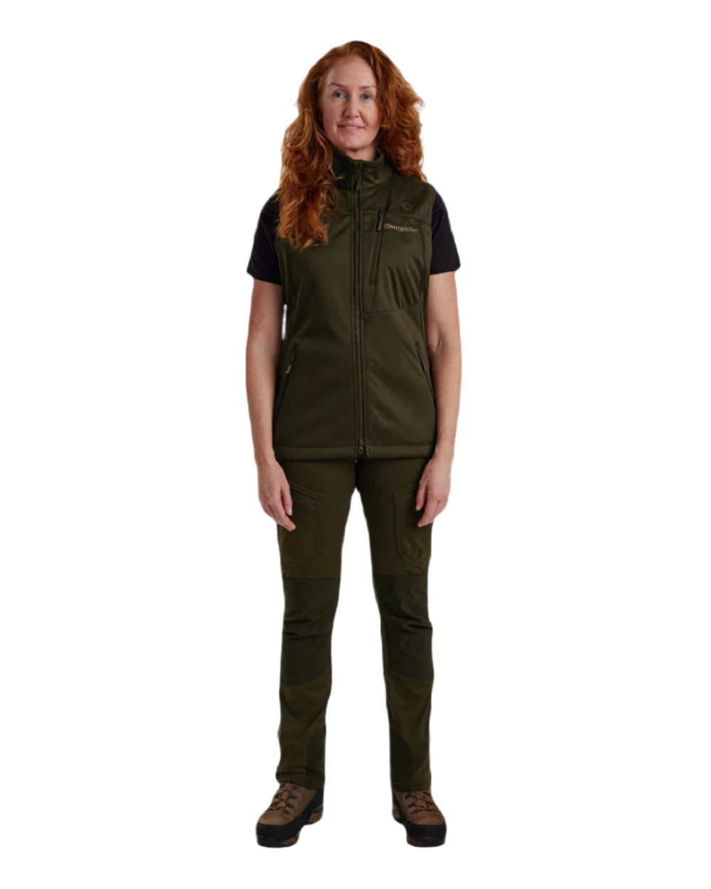 Deerhunter Women's Excape Softshell Vest - Lightweight Waterproof Outdoor Jacket for Hiking, Camping & Winter Activities