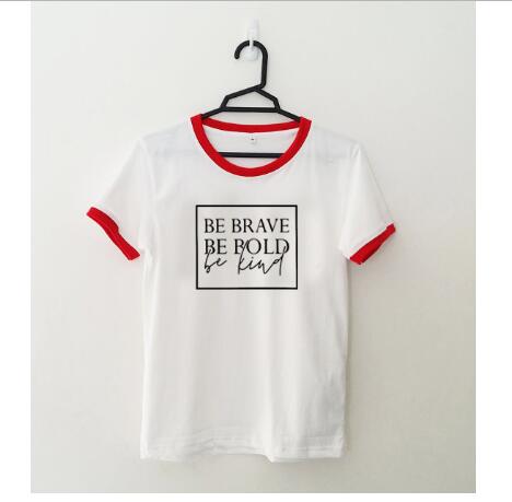 Be Brave Be Bold Be Kind Christian Statement T-Shirt - Inspirational Faith Apparel for Church, Bible Study & Everyday Wear