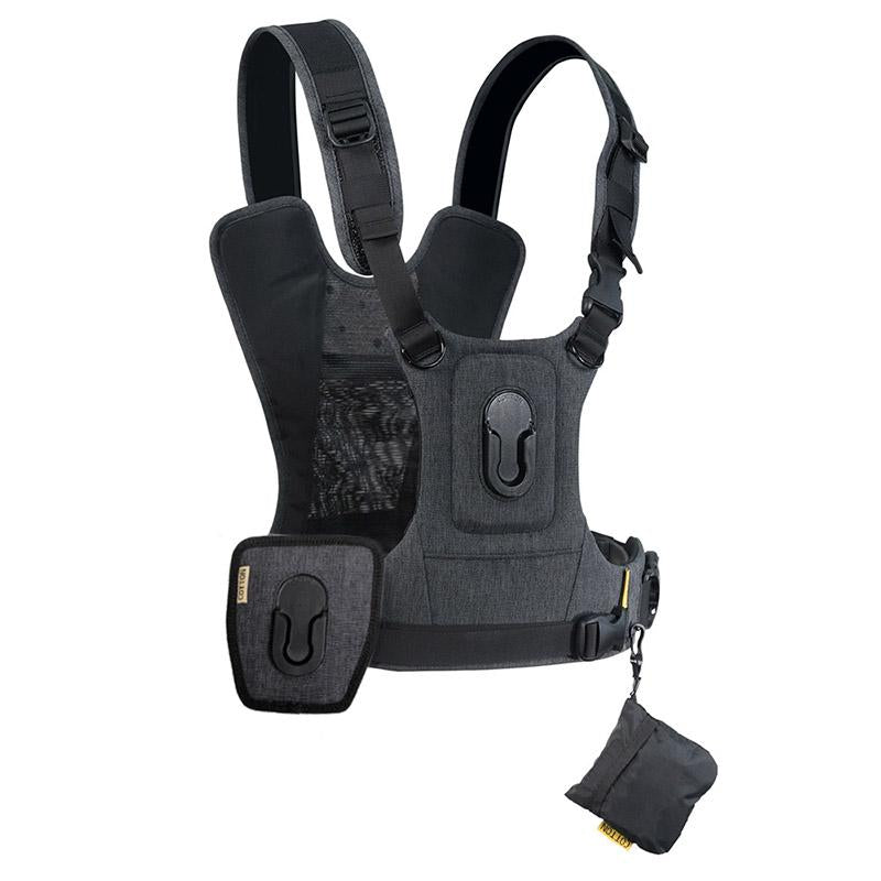 CCS G3 Grey Dog Harness - Adjustable & Reflective Pet Safety Vest for Small to Medium Dogs - Perfect for Walking, Running, and Outdoor Adventures