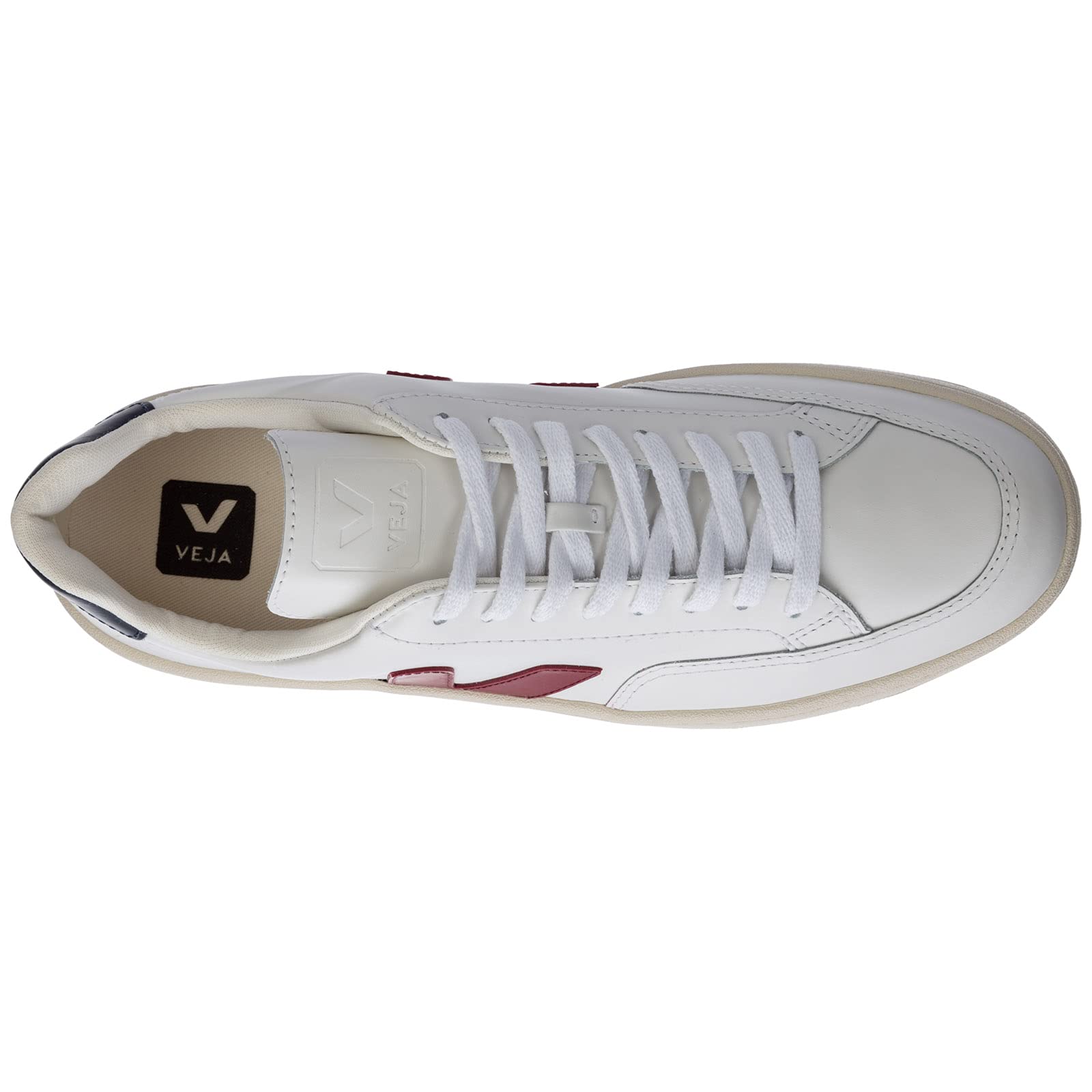 Veja Men's Campo Sneakers - White Leather Vegan Sneakers for Men | Eco-Friendly Casual Shoes for Walking, Running & Everyday Wear