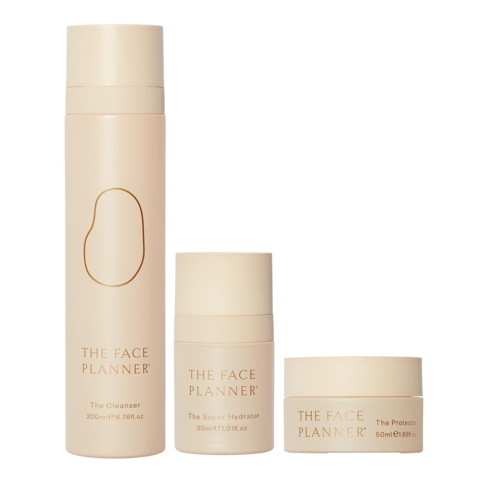 Dermatologist Approved Hydrating Skincare Kit - Super Moisturizing & Sustainably Sourced Face Care Set | Perfect for Dry Skin & Nighttime Routine