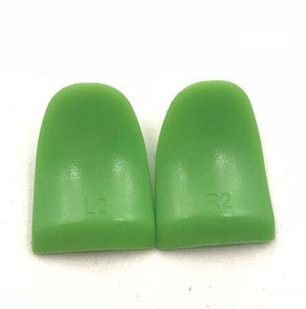 PS4 / PS4 Slim / PS4 Pro Controller L2 R2 Trigger Button Extenders - Green Gaming Accessory for Enhanced Comfort and Precision in FPS, Racing & Action Games