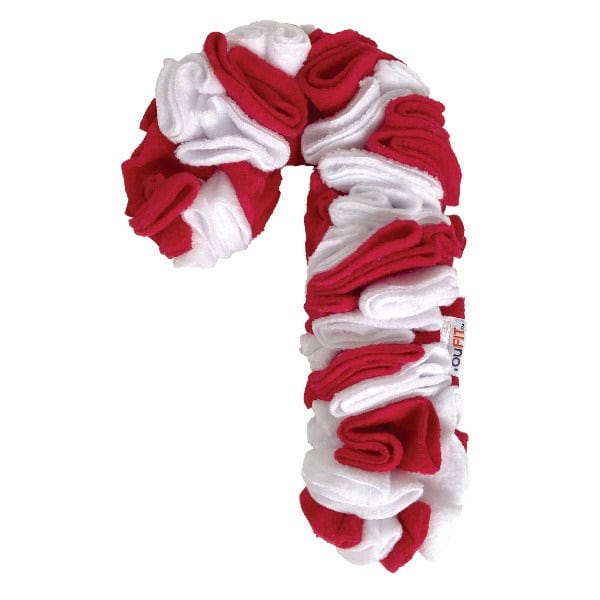 FouFit Holiday Snuffle Candy Cane - Festive Peppermint Treats for Christmas Stockings & Holiday Parties | Perfect for Gifting, Decorating & Seasonal Celebrations