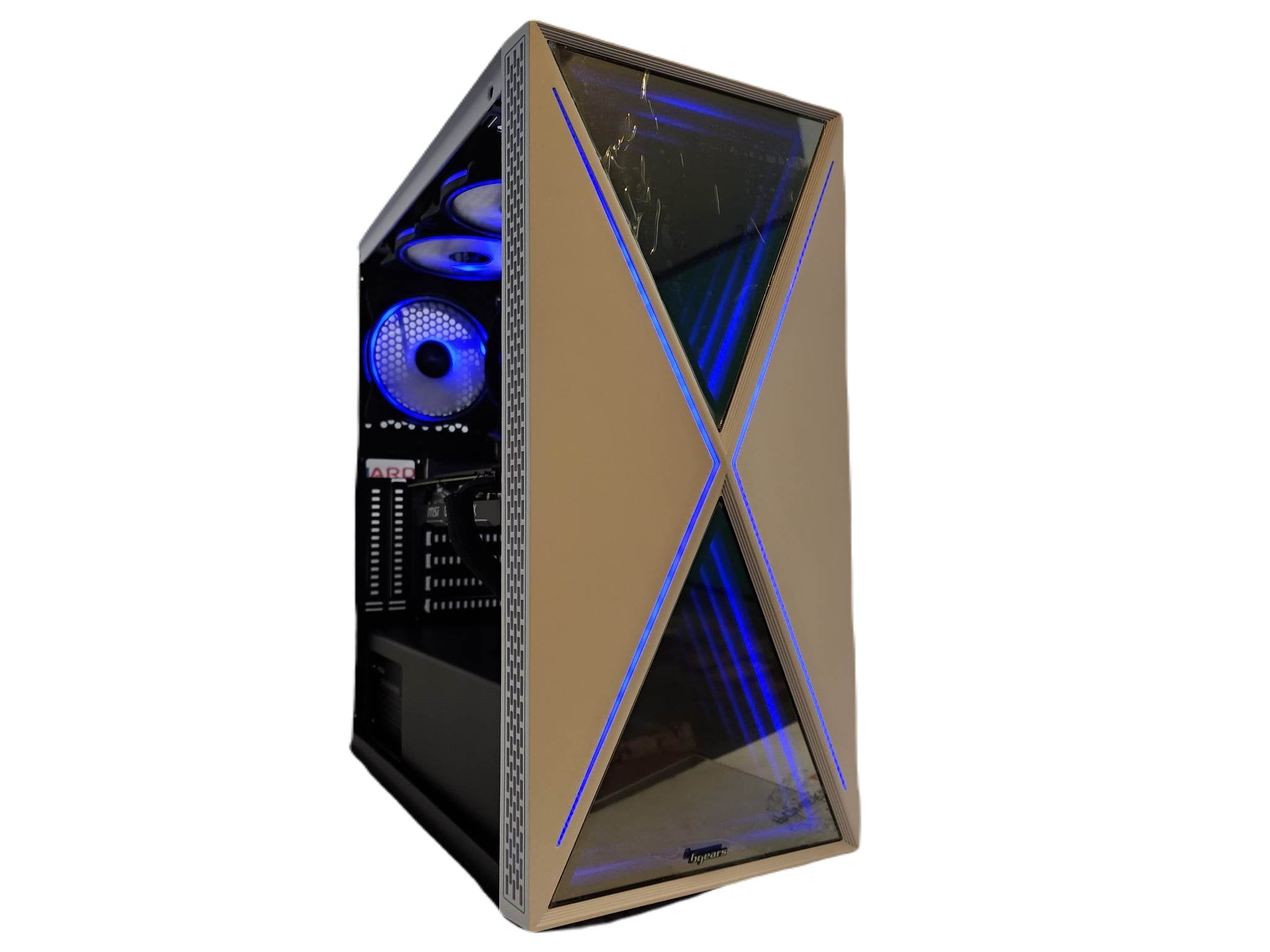 Custom Gaming PC Desktop Computer - Intel i5 Processor, NVIDIA GeForce RTX 4060, 2TB SSD, 16GB RAM, Blackwidow White H610 - Perfect for Esports, Streaming & High-Performance Gaming