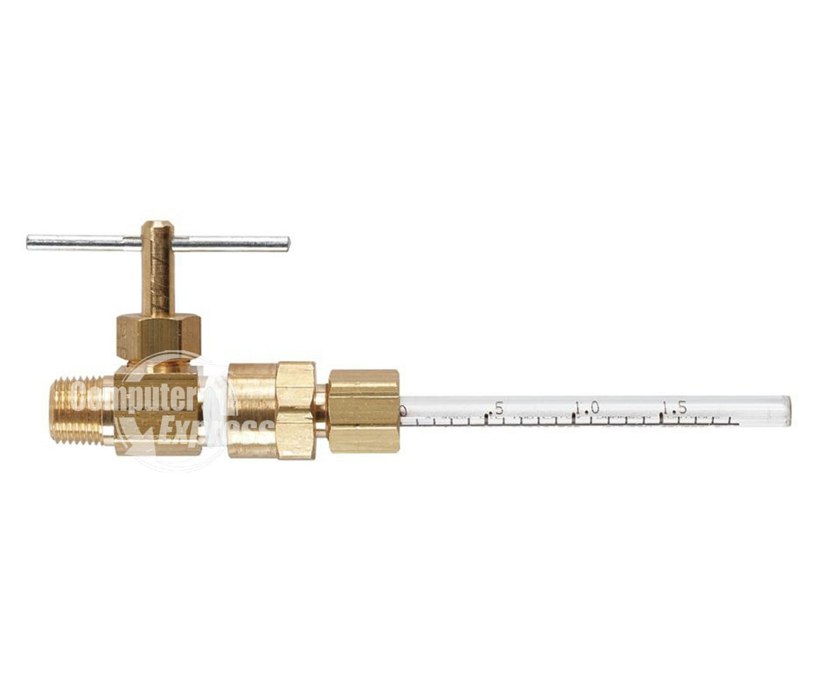 Johnson Controls A-4000-120 Oil Level Indicator with Needle Valve - HVAC System Monitoring for Industrial Equipment and Machinery
