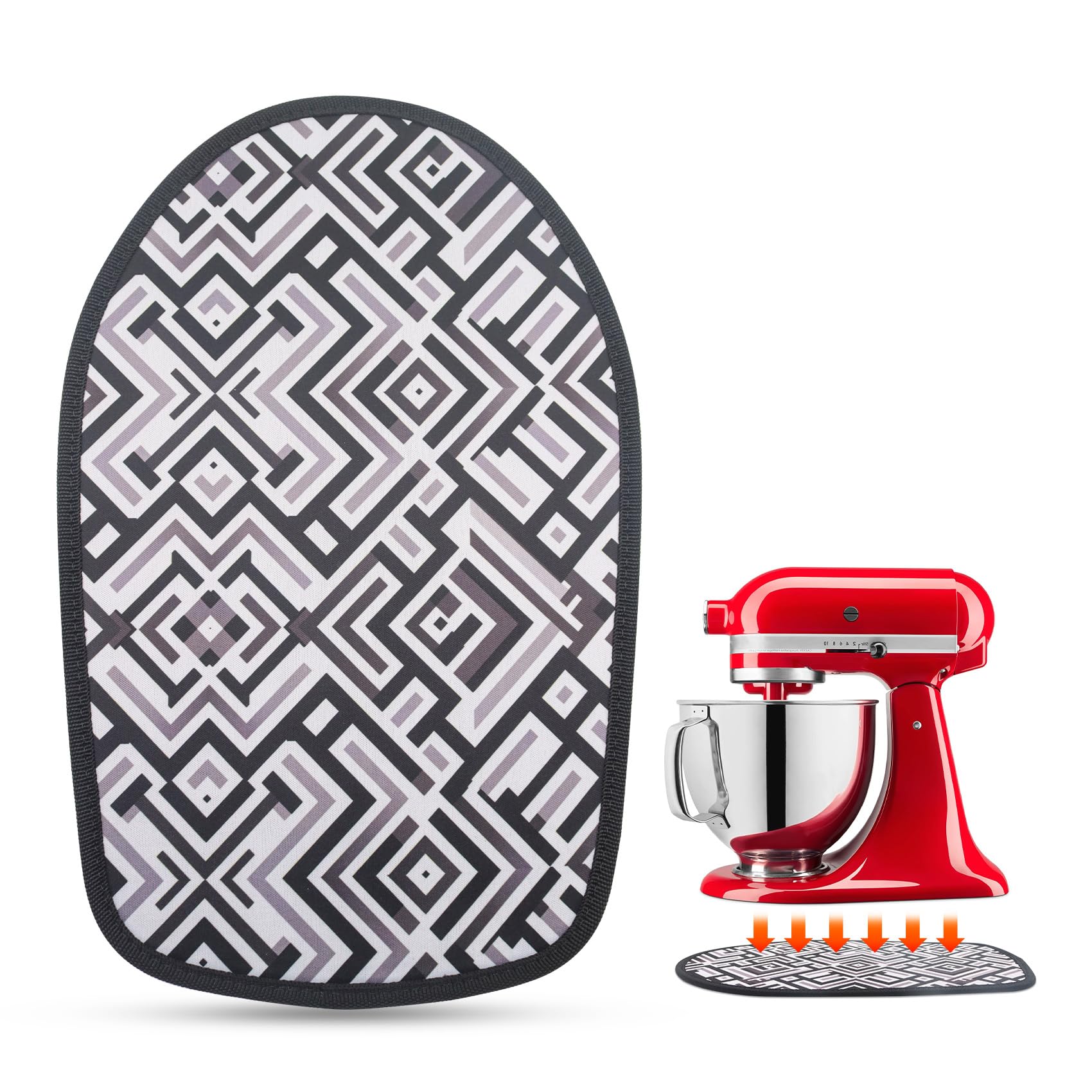 KitchenAid Mixer Sliding Mat for Artisan 4.5-5 Qt Tilt-Head Stand Mixer - Non-Slip Countertop Protector Pad for Easy Mixing & Baking Accessories | Perfect for Kitchen Countertops & Baking Stations
