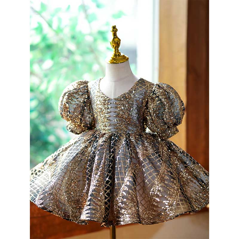 Elegant Baby Girl Summer Pageant Birthday Party Princess Dress - Perfect for Pageants, Photoshoots & Special Occasions