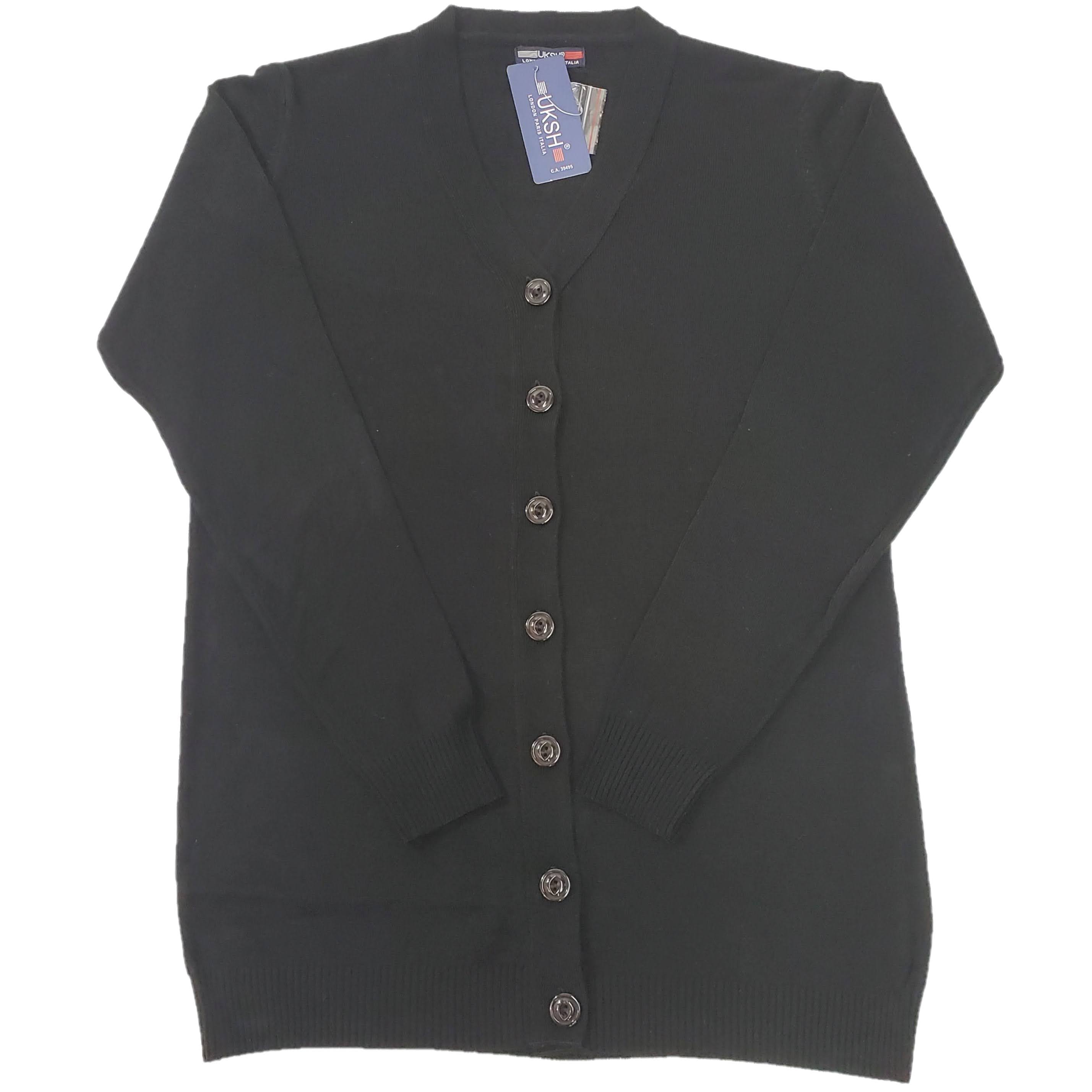 Women's Long Sleeve Button Down Cardigan Sweater - Soft Basic Knit Open Front Cover Up for Office, Casual Wear & Layering Outfits