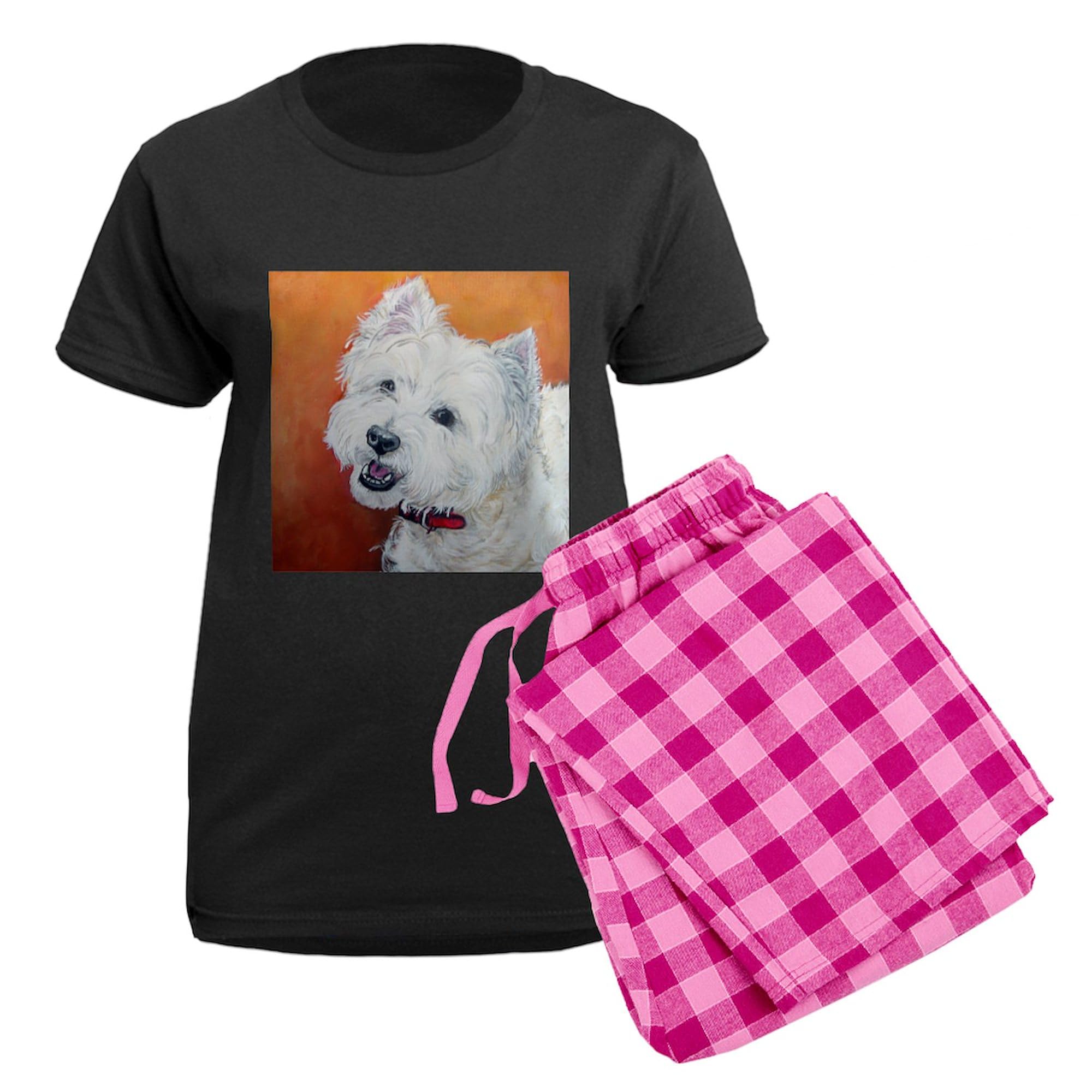 Booker's Westie Stuff Women's Dark Novelty Pajamas - Cozy Sleepwear for Women | Perfect for Lounging, Sleepovers & Relaxing at Home