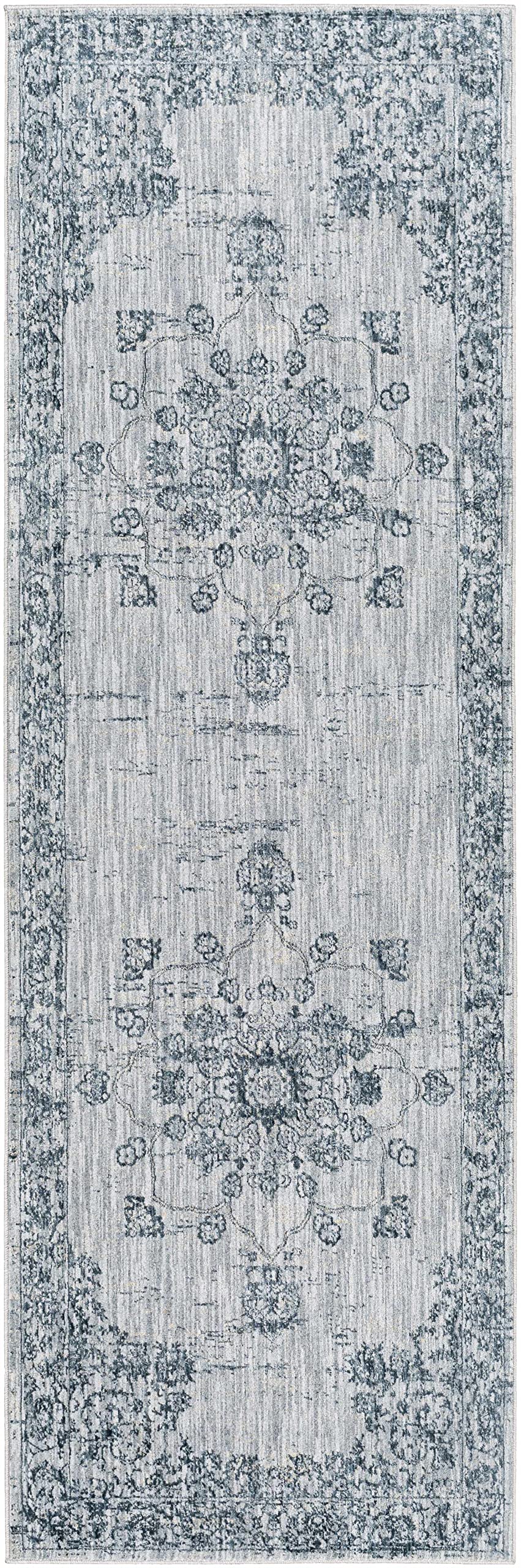Hauteloom Wandina Traditional Beige Blue Gray 6'7