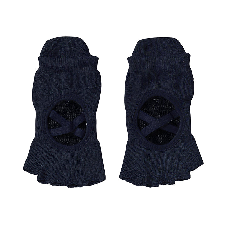 Black Label Non-Slip Yoga Socks for Women & Men - Grip Socks for Pilates, Barre, Workout & Home Use