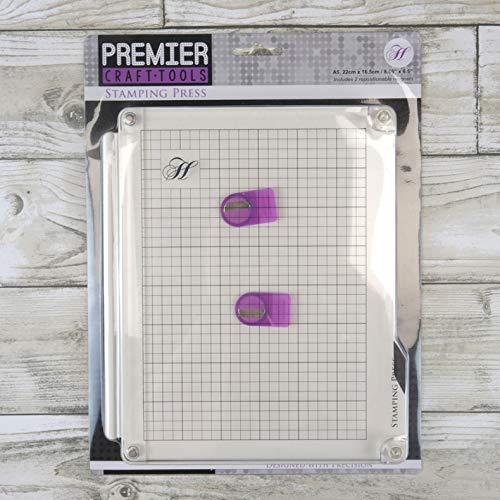 Hunkydory Premium Craft Stamping Press Tool - PCT34 for DIY Scrapbooking, Card Making & Paper Crafting Projects