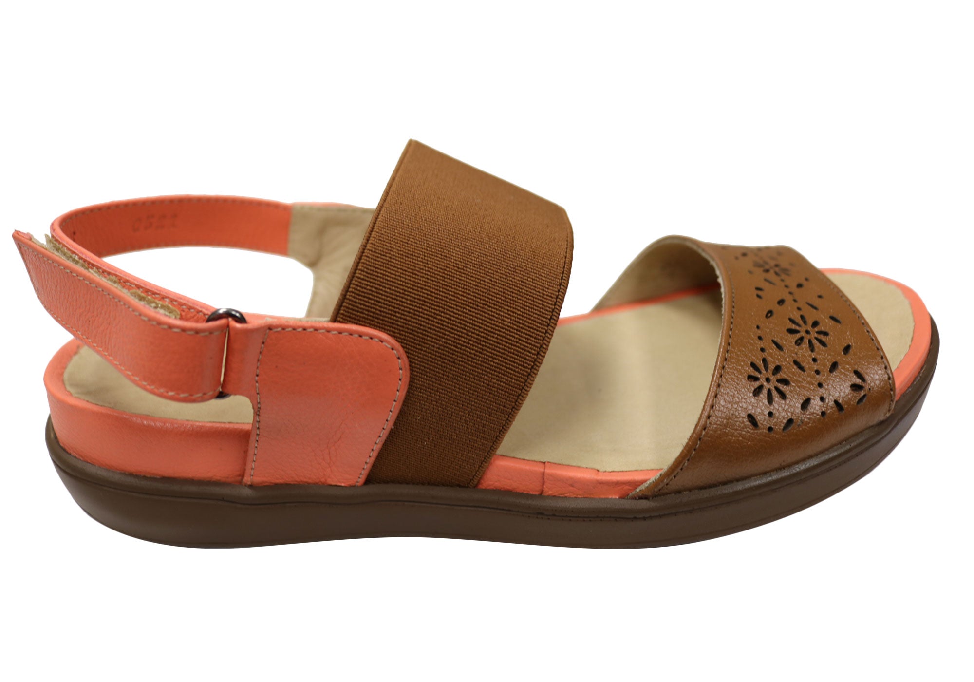 Opananken Alisha Women's Comfortable Brazilian Leather Sandals - Stylish & Supportive Summer Sandals for Beach, Travel & Casual Outings