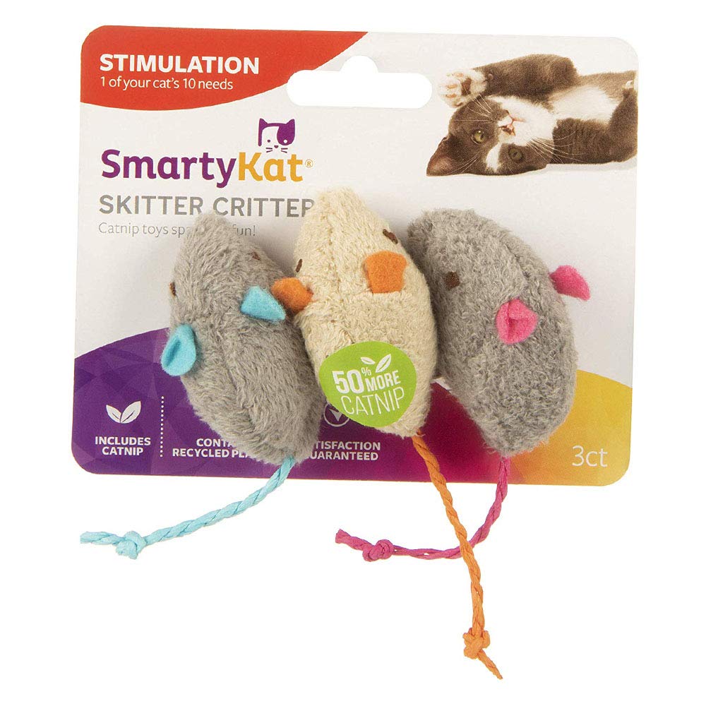 Premium SmartyKat Catnip Cat Toys - Limited Edition for Playful Kittens & Adult Cats - Perfect for Indoor Play, Training & Bonding Time