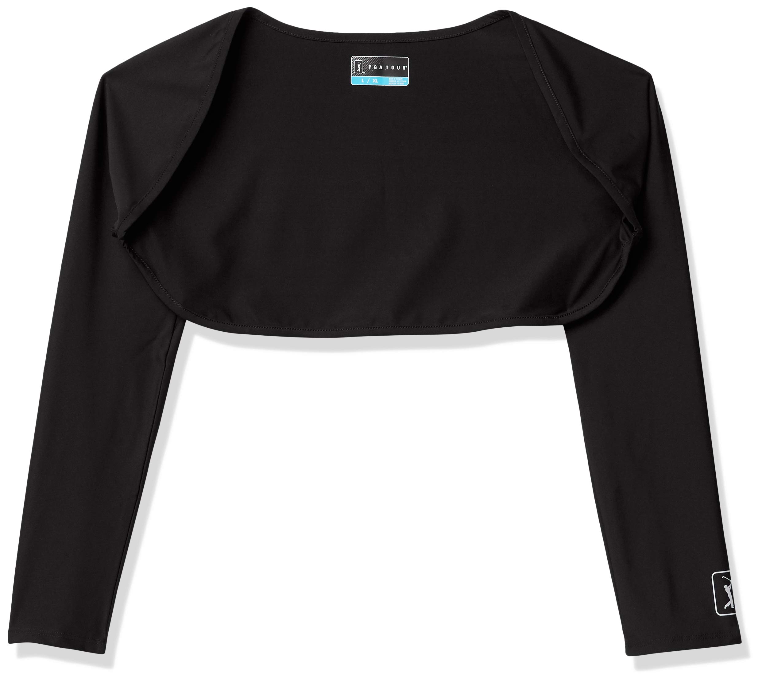 PGA TOUR Women's UPF 50+ Sun Protection Shrug - Lightweight UV Blocking Golf Shirt for Outdoor Sports & Summer Activities