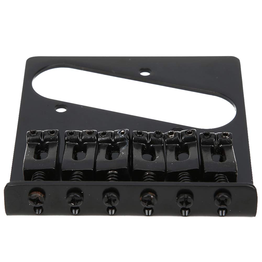 Premium Black Electric Guitar Bridge for TL Models - High-Quality Replacement Part for Smooth Playability & Enhanced Tone - Perfect for Rock, Blues & Studio Recording