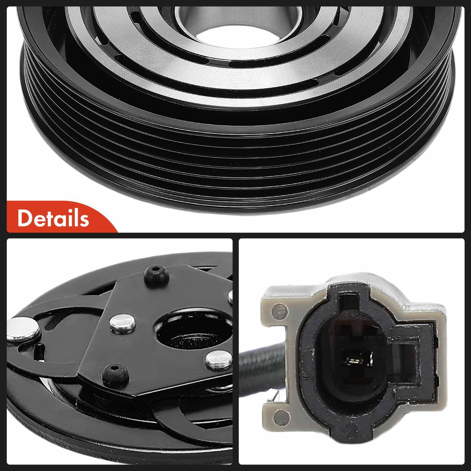 Premium AC Compressor Clutch Kit for 2006-2015 Mazda MX-5 Miata 2.0L - High Performance Replacement Part for Smooth Cooling System Operation - Perfect for Summer Driving & Road Trips