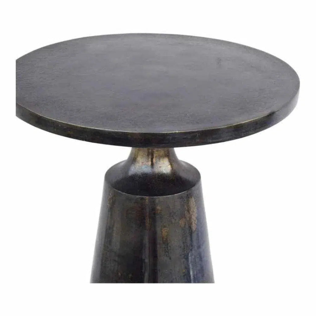 15.5 Inch Modern Accent Table in Grey - Perfect for Living Room, Bedroom, or Office Decor