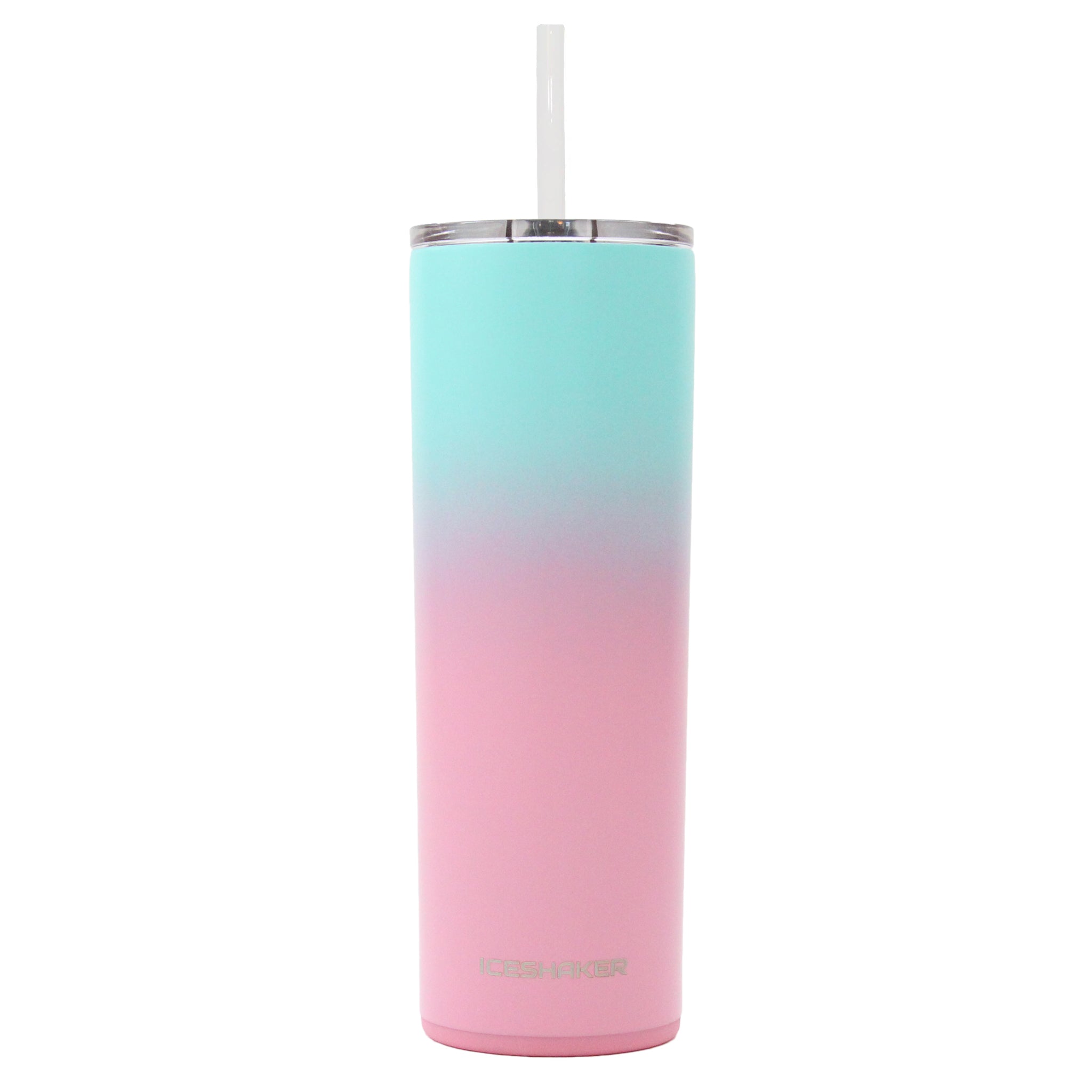 Custom 20oz Skinny Stainless Steel Tumbler with Lid & Straw - Insulated Travel Mug for Coffee, Tea & Cold Drinks - Perfect for Office, Gym, Hiking & Outdoor Activities