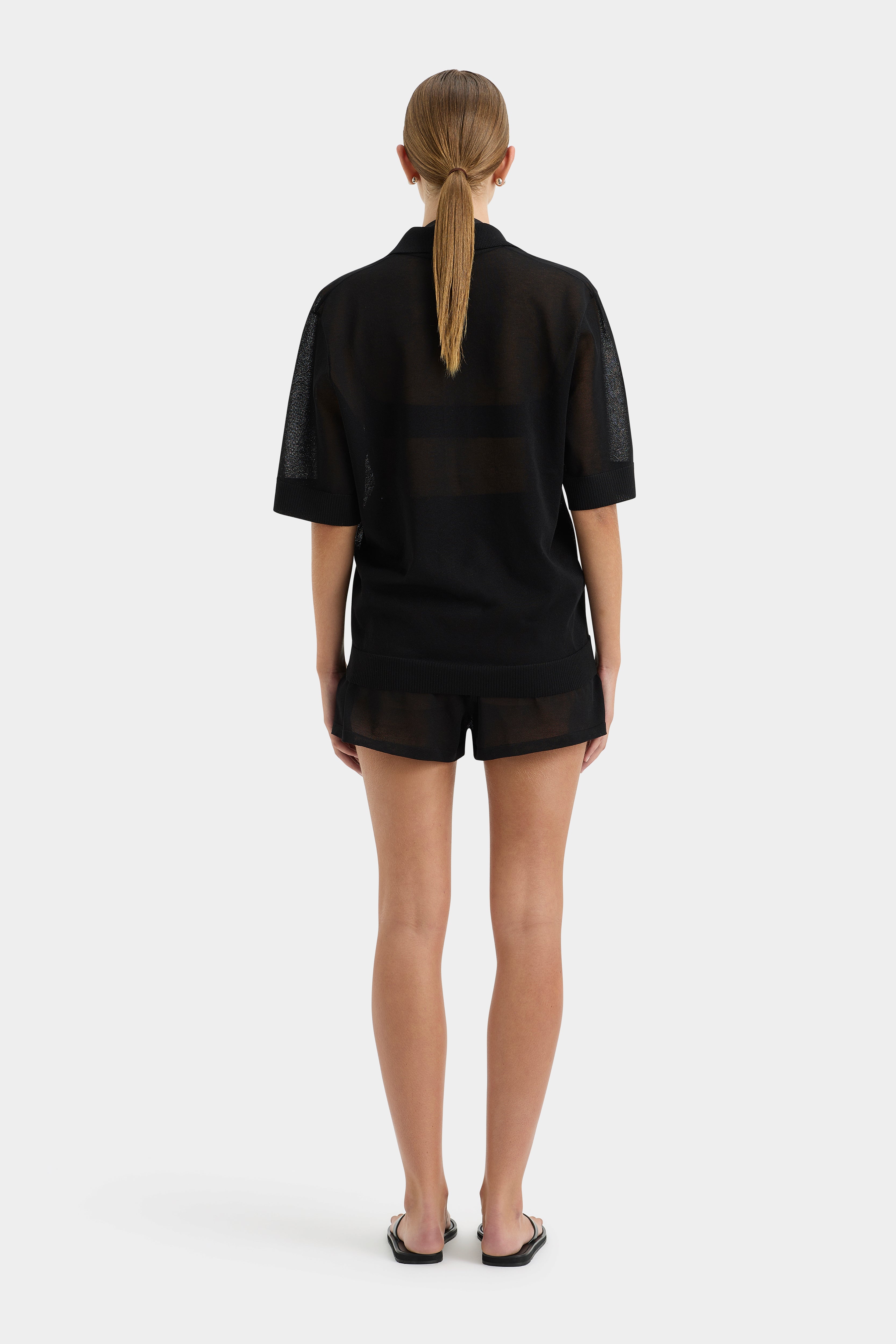 Stylish Black Coastline Shorts for Men - Perfect for Beach, Gym & Casual Wear