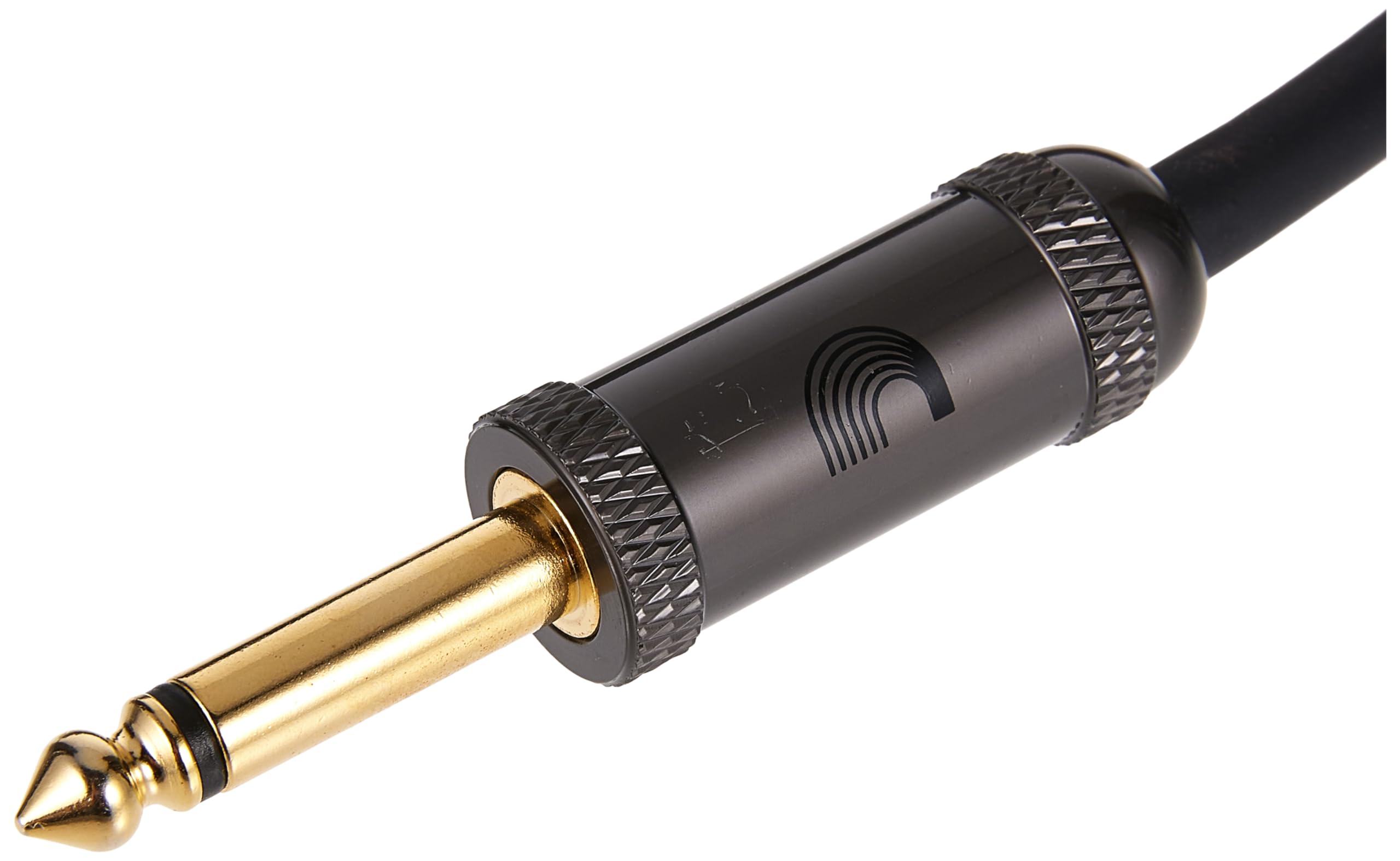 D'Addario Custom Series Circuit Breaker Guitar Cable - 10ft Right Angle 1/4
