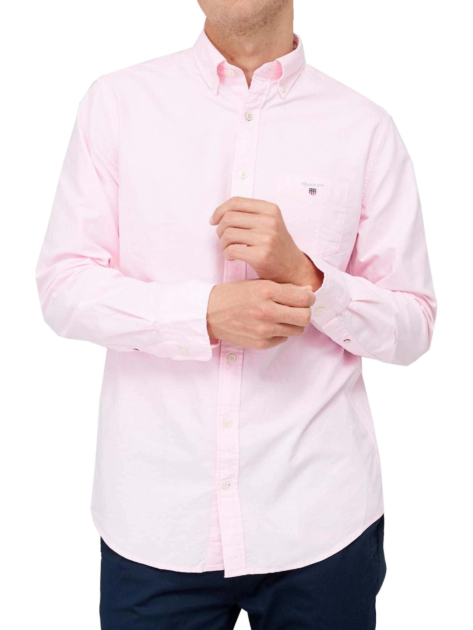 GANT Men's Classic Oxford Shirt - Slim Fit Button Down Dress Shirt for Business & Casual Wear | Office, Date Night & Weekend Outfits