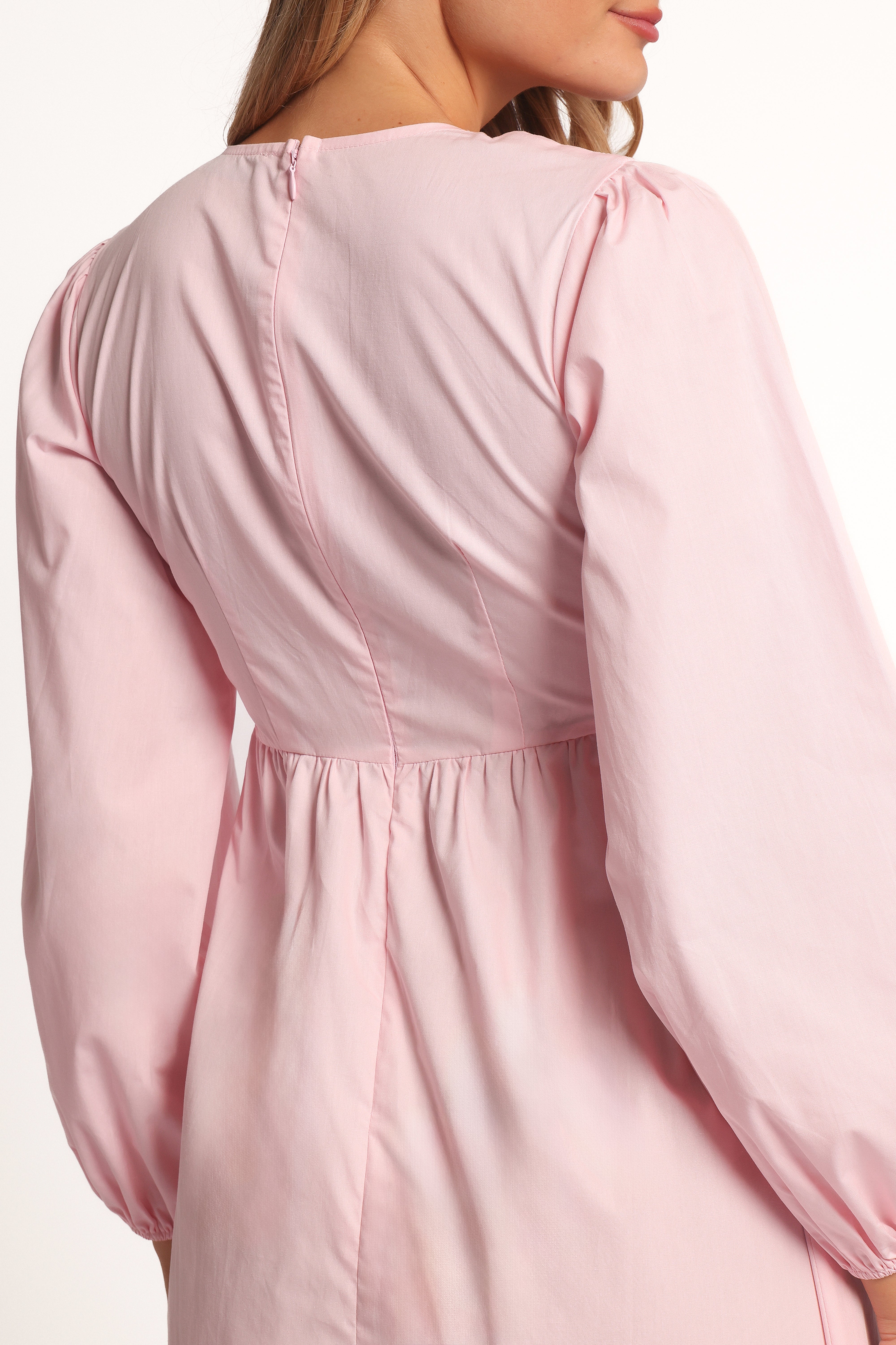 Ilyana Long Sleeve Maxi Dress for Women - Elegant Pink Flowy Formal Gown for Weddings, Parties & Special Occasions