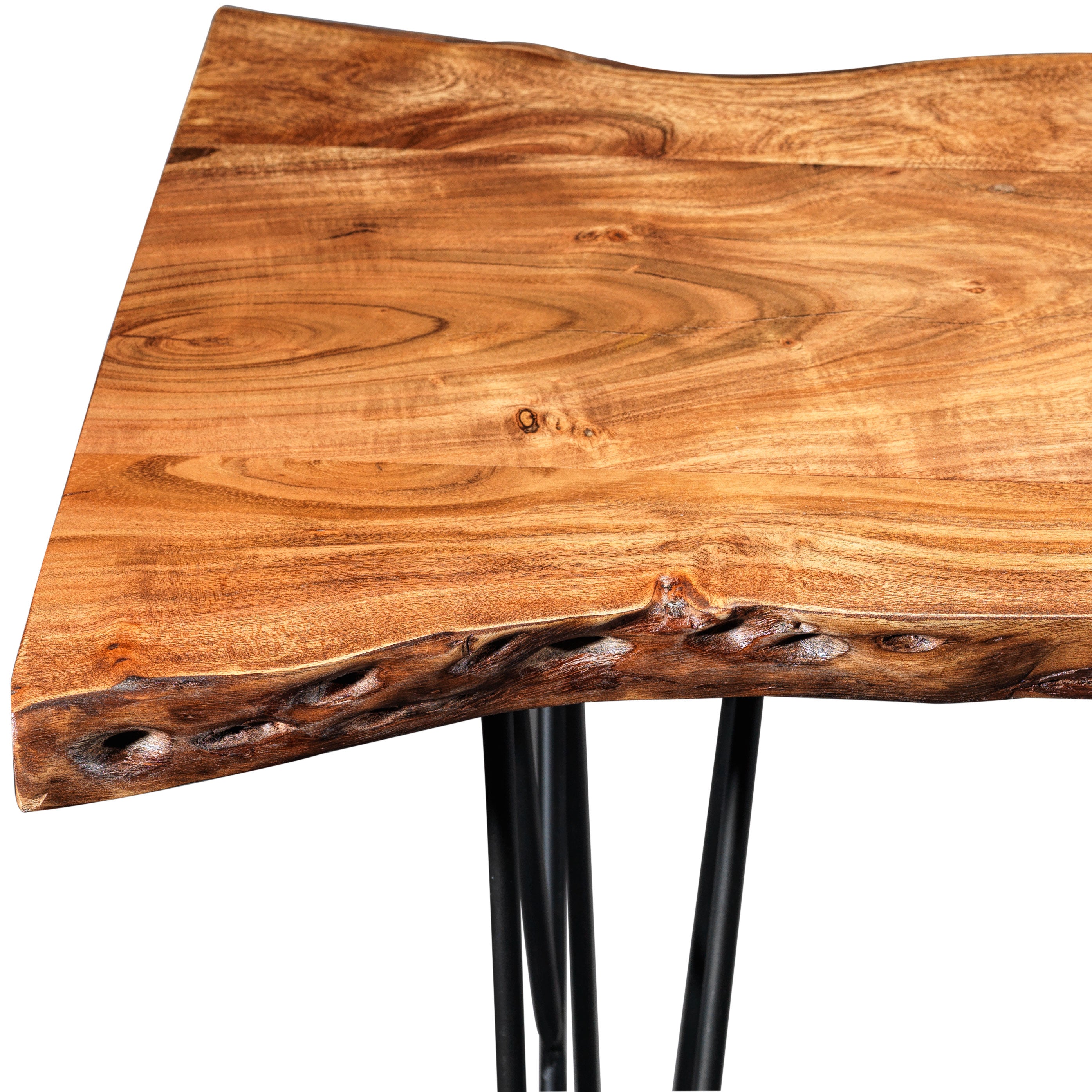 Modern Agra 50 Coffee Table - Natural Wood Finish for Living Room, Lounge & Office - Stylish & Durable Home Decor Furniture