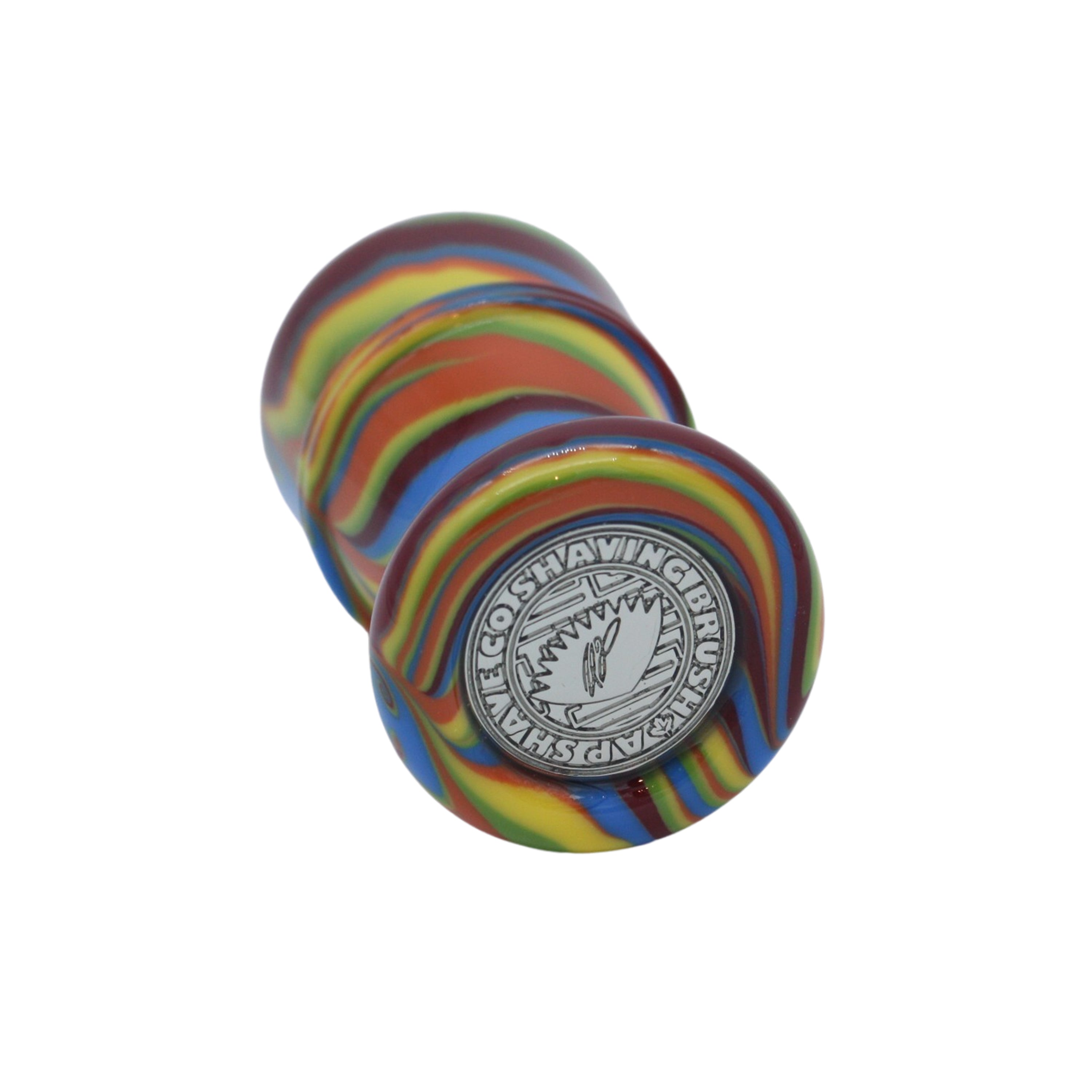 Premium Handcrafted Disco Shaving Brush Handle - Fits 24mm & 26mm Knots - Perfect for Wet Shaving & Grooming Gifts for Men