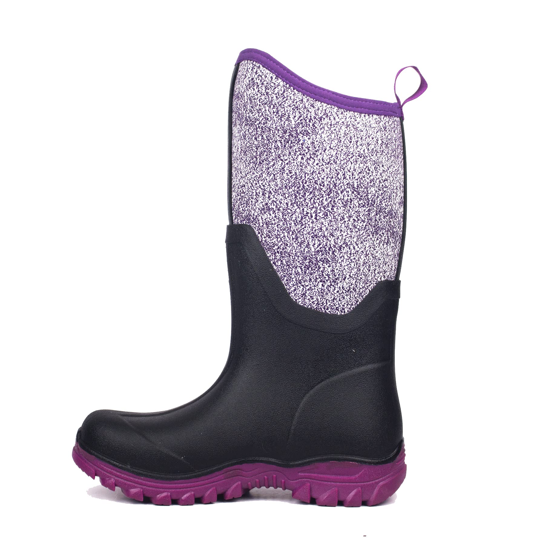 **Aimaer Women's Waterproof Neoprene Insulated Rain Boots - Mid Calf Rubber Boots for Mud, Working, Gardening & Outdoor Activities**