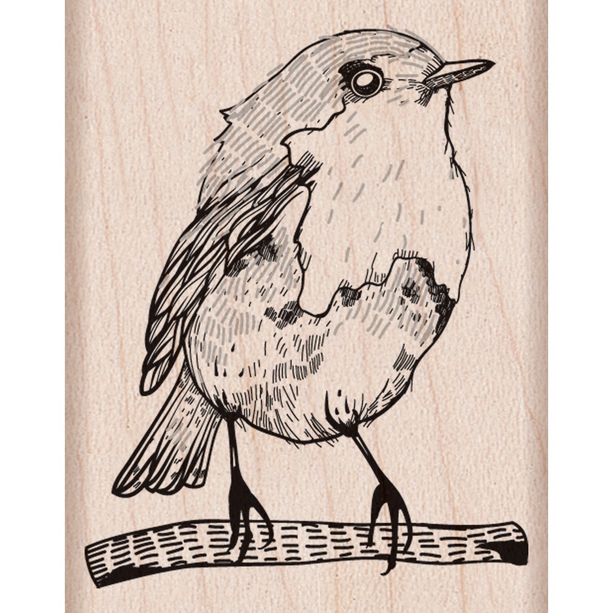 Hero Arts D5890 Wood Stamps - Handcrafted Bird Design for Scrapbooking, Card Making & DIY Crafts | Perfect for Greeting Cards, Journals & Home Decor