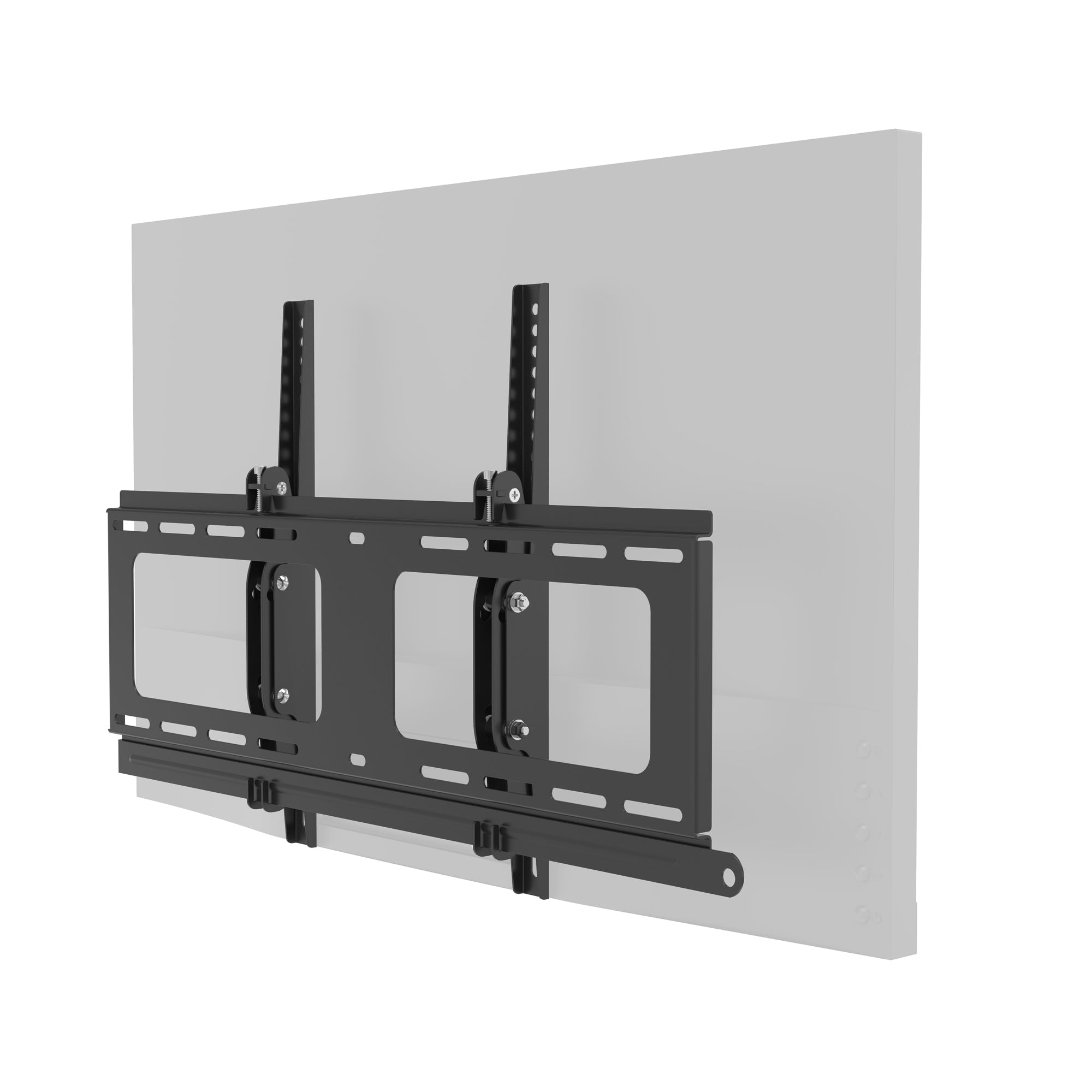 Secure Anti-Theft Weatherproof Tilt TV Wall Mount Bracket for Flat Screen TVs - Perfect for Living Rooms, Bedrooms & Outdoor Patios