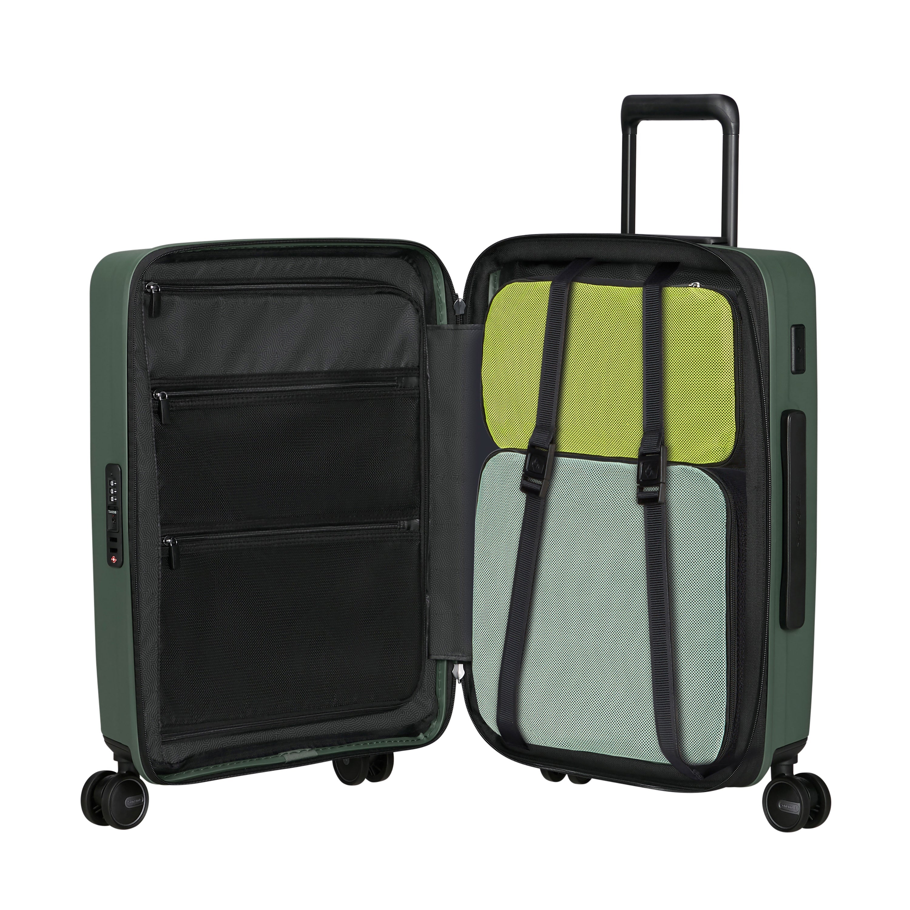 Samsonite Restackd Spinner Carry On Expandable Luggage - Lightweight Hardshell Suitcase with 360° Wheels for Air Travel & Business Trips