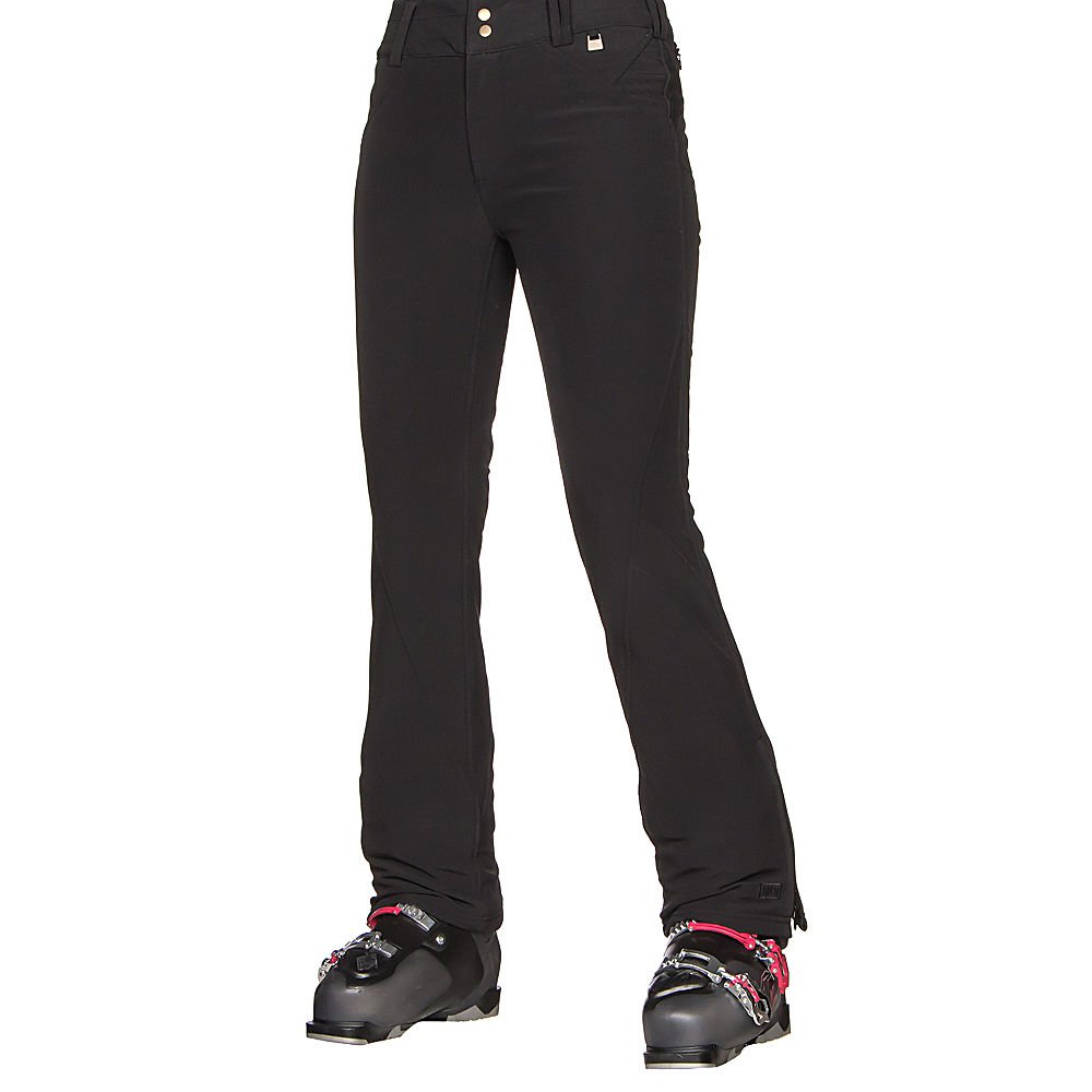 NILS Betty Softshell Ski Pants for Women - Waterproof, Windproof & Insulated Winter Snow Pants (Black) - Perfect for Skiing, Snowboarding & Outdoor Winter Activities