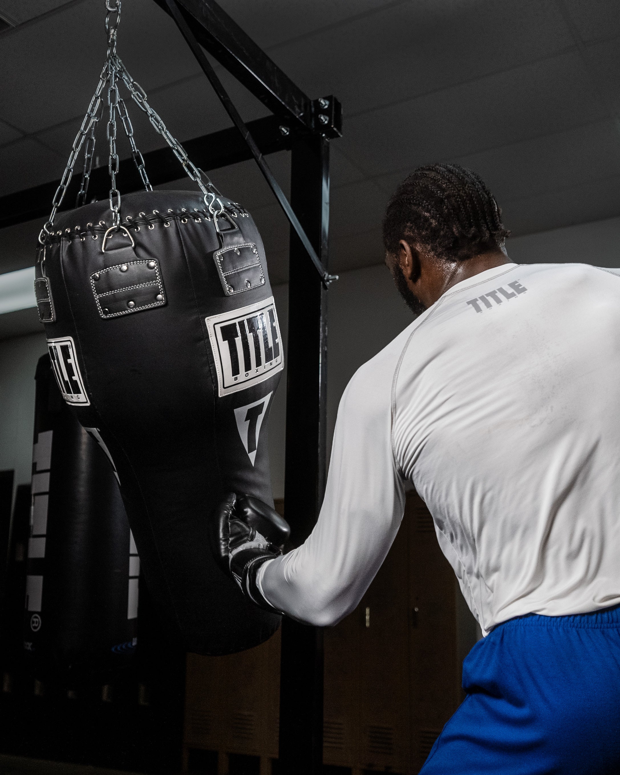 TITLE Boxing Big Bang Heavy Bag - Professional 100lb Punching Bag for MMA, Boxing & Fitness Training - Perfect for Home Gym, Garage & Martial Arts Studio