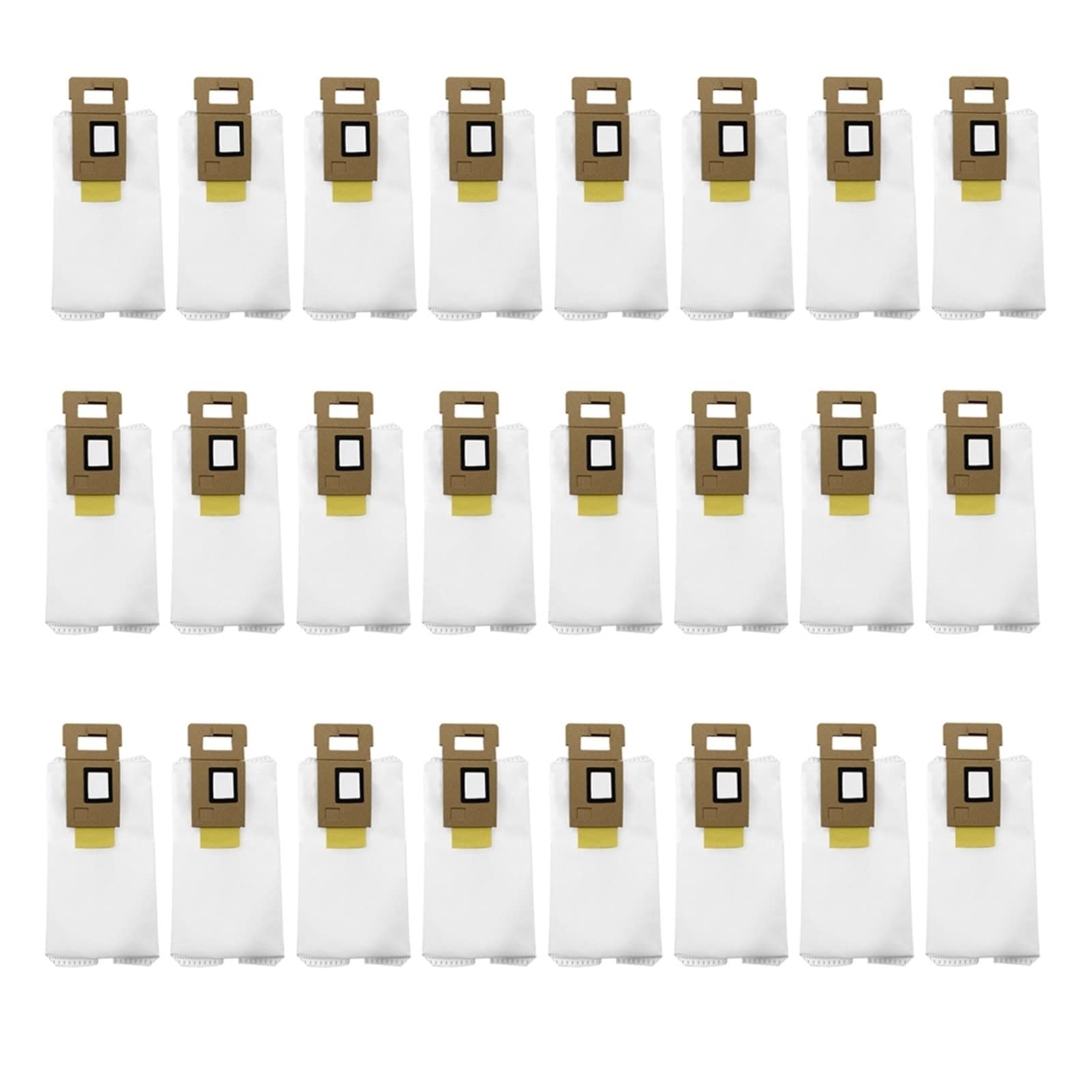 24PCS Replacement Dust Bags for Roborock S7/T7S Robot Vacuum - Compatible with Xiaomi Roborock & North American Models | Vacuum Cleaner Spare Parts for Pet Hair, Hardwood Floors & Daily Home Cleaning