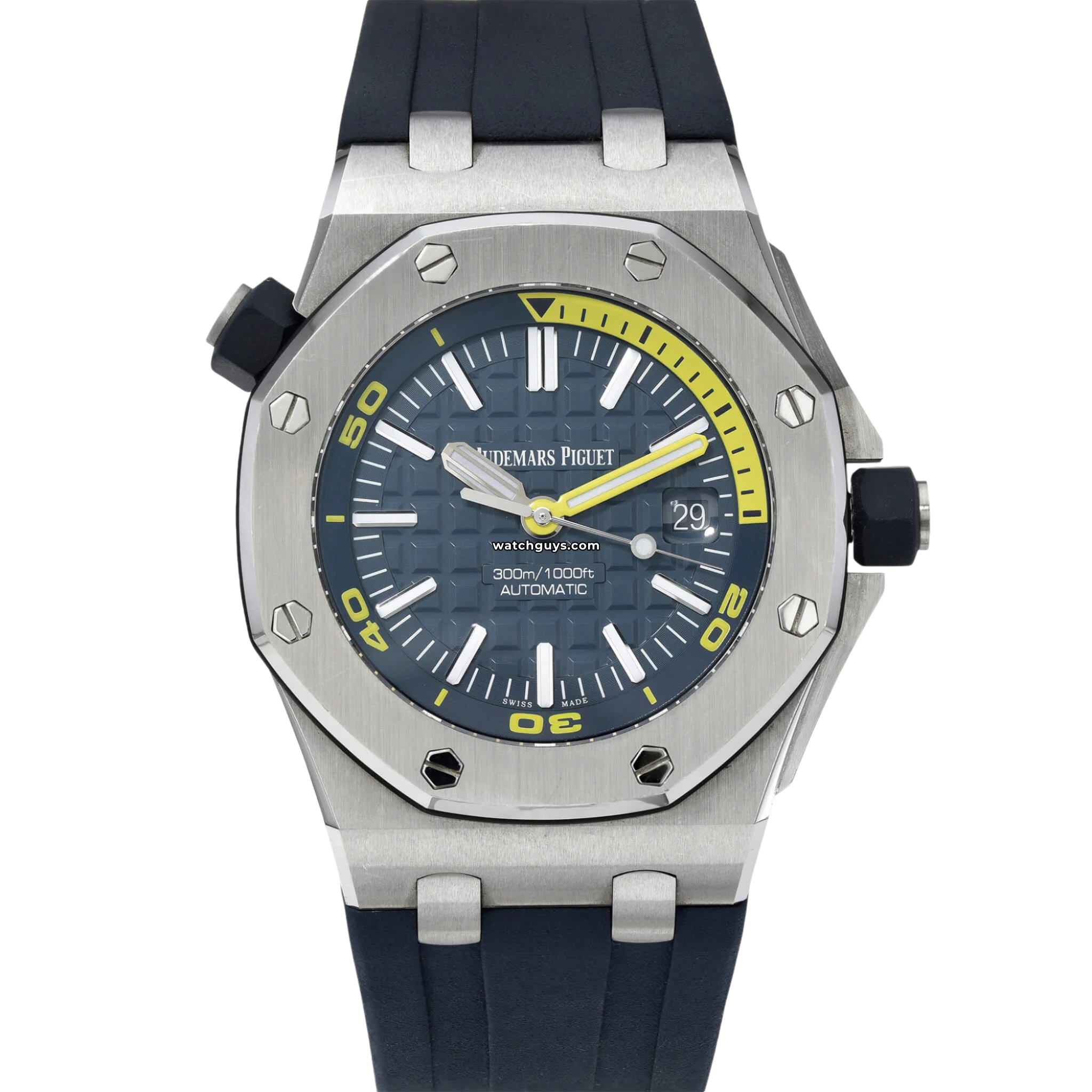Audemars Piguet Royal Oak Offshore Diver 15710ST.OO.A027CA.01 Luxury Men's Watch - Waterproof Stainless Steel Automatic for Diving, Sports & Formal Occasions