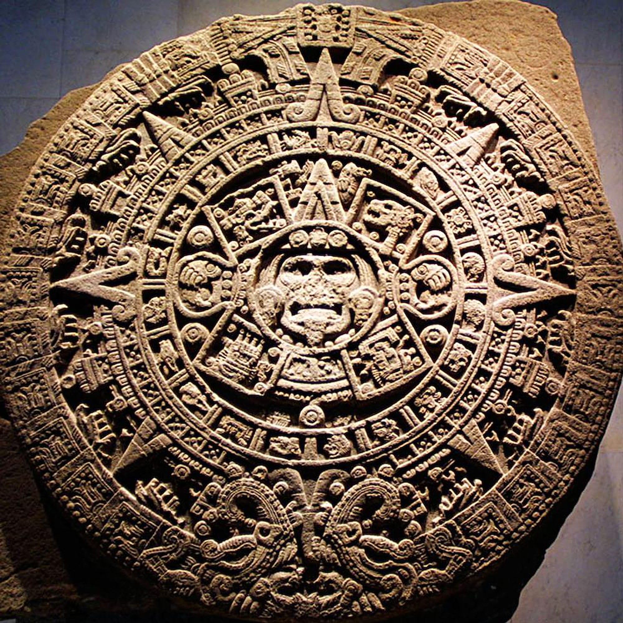 Mayan Calendar 10 Inch Wall Clock - Unique Home Decor for Living Room, Kitchen, Office | Perfect Gift for History Lovers & Ancient Civilization Enthusiasts